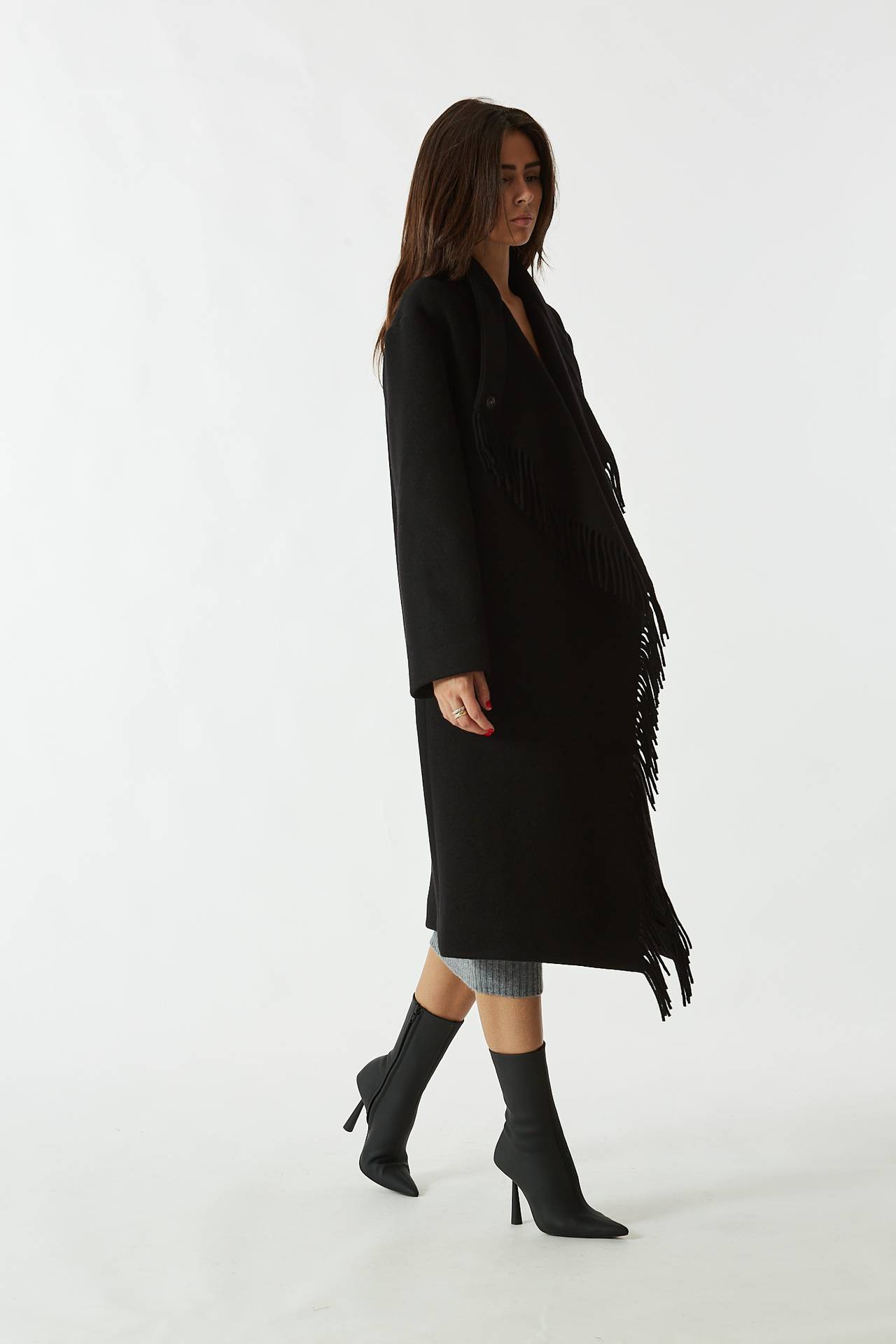 Cappotto over nero
