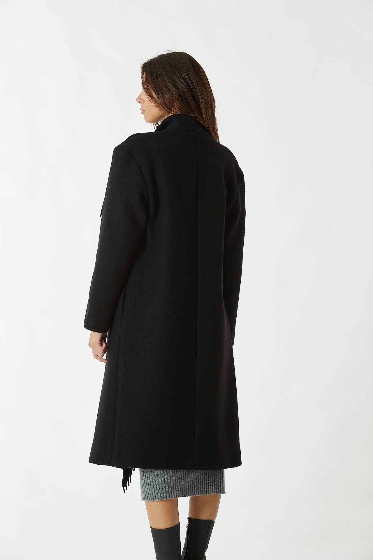 Cappotto over nero