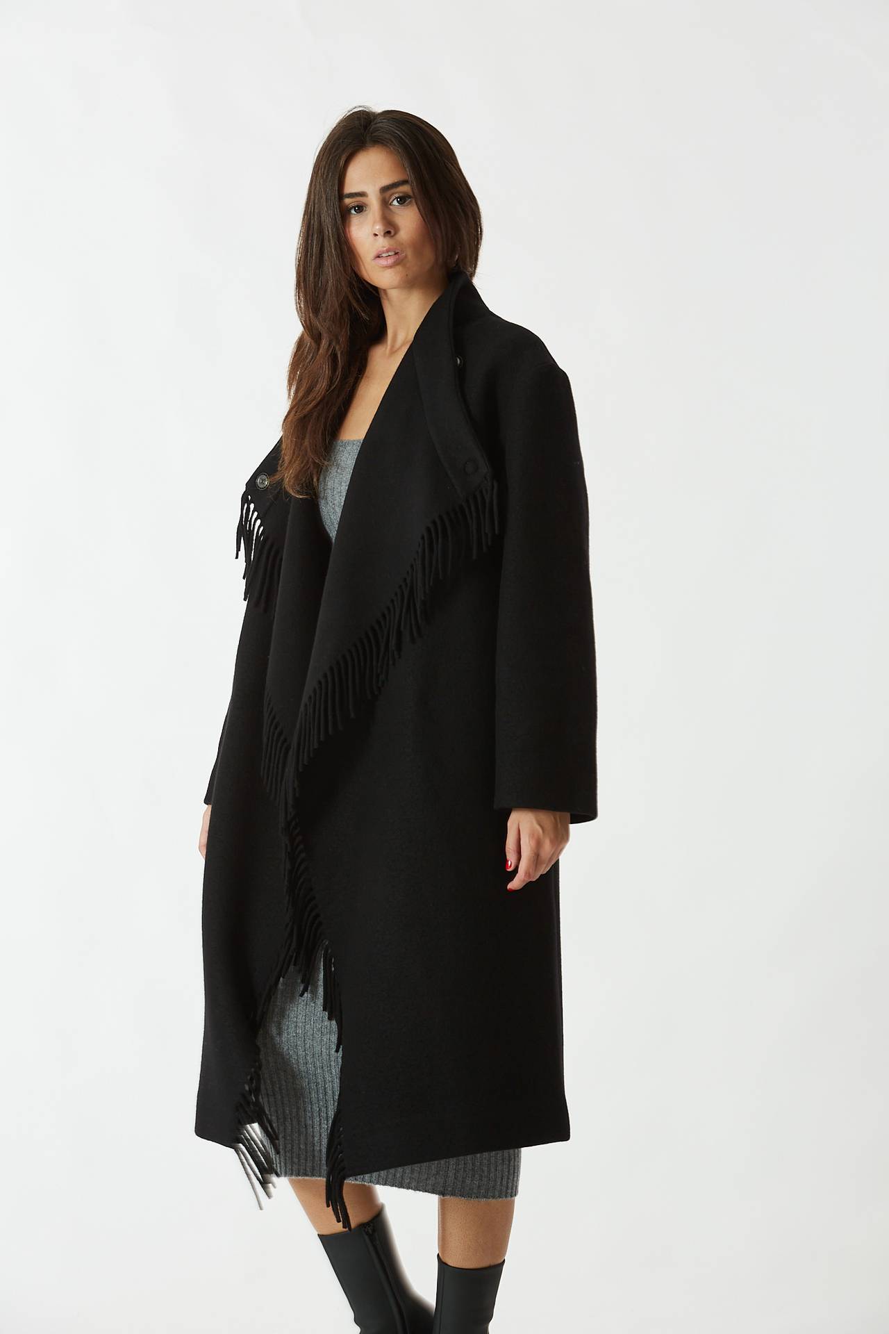 Cappotto over nero
