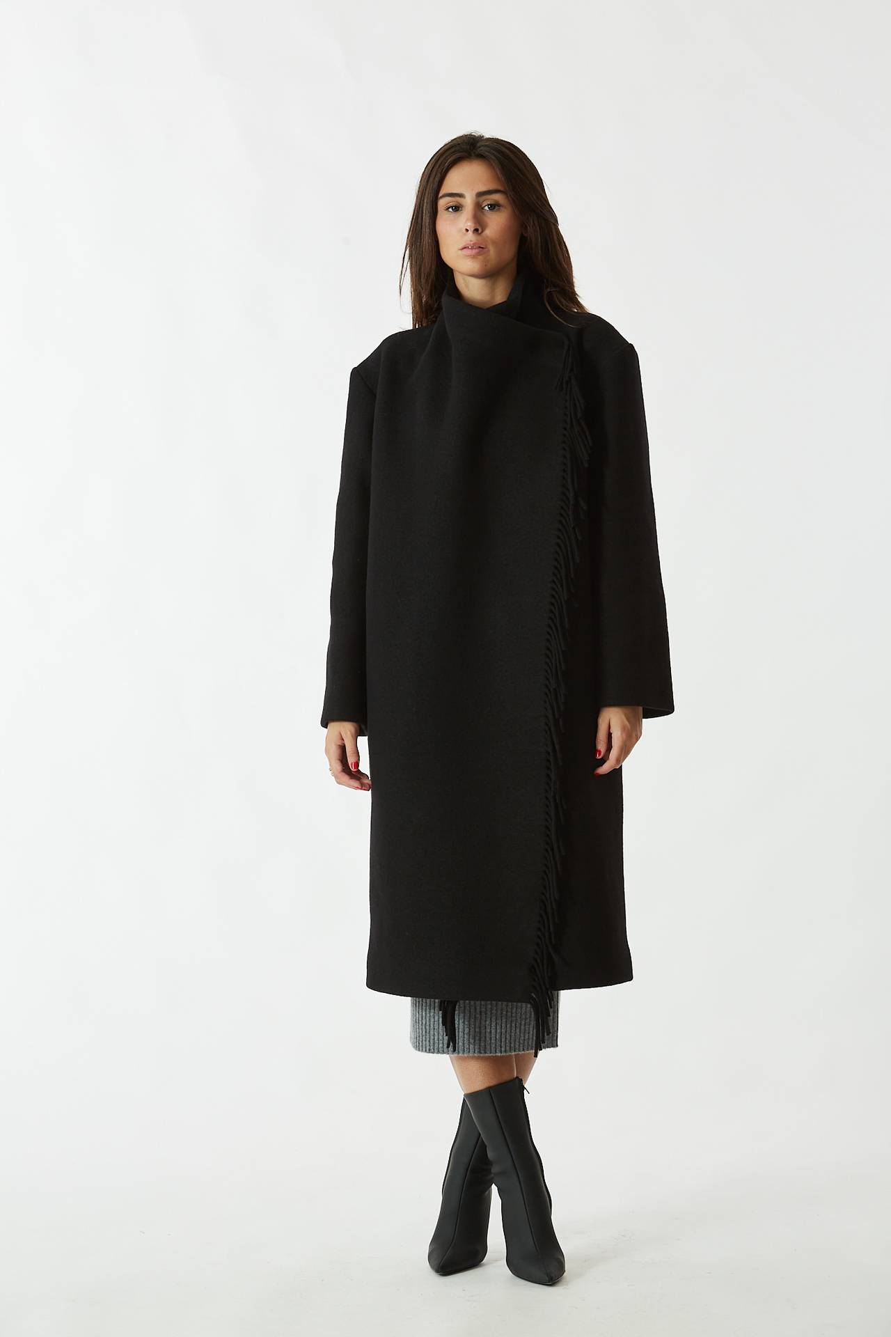 Cappotto over nero