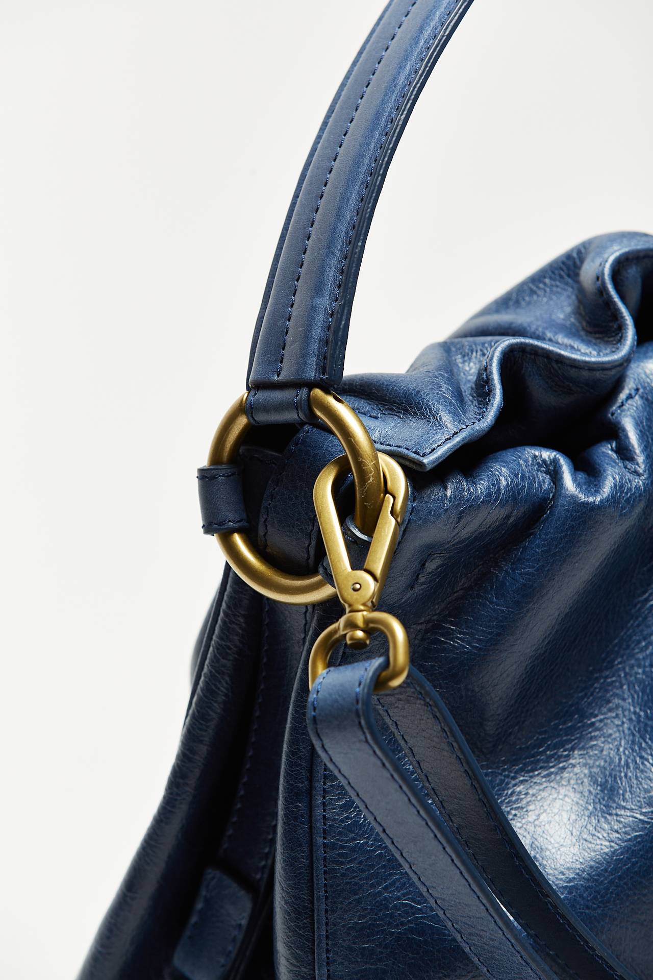 Borsa PUFFY B02155 in pelle