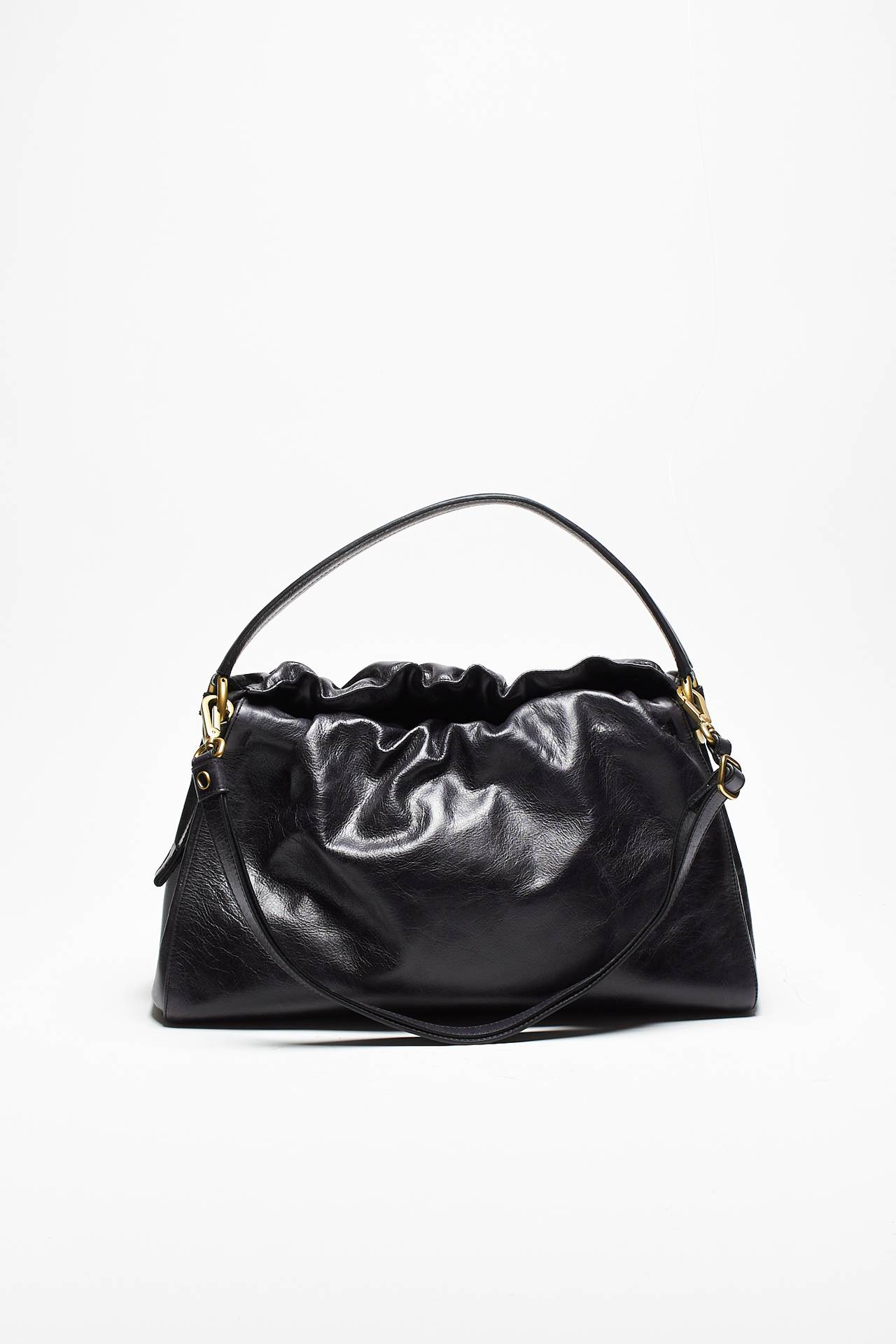 Borsa PUFFY B02155 in pelle