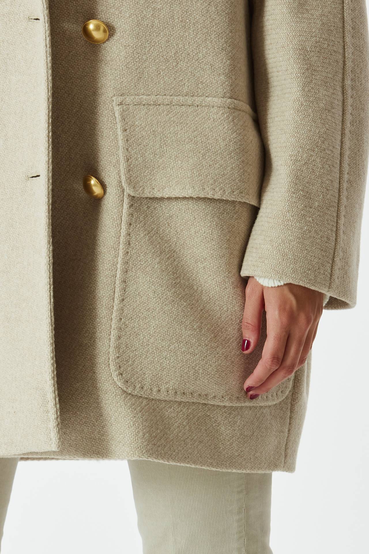 Cappotto beige store