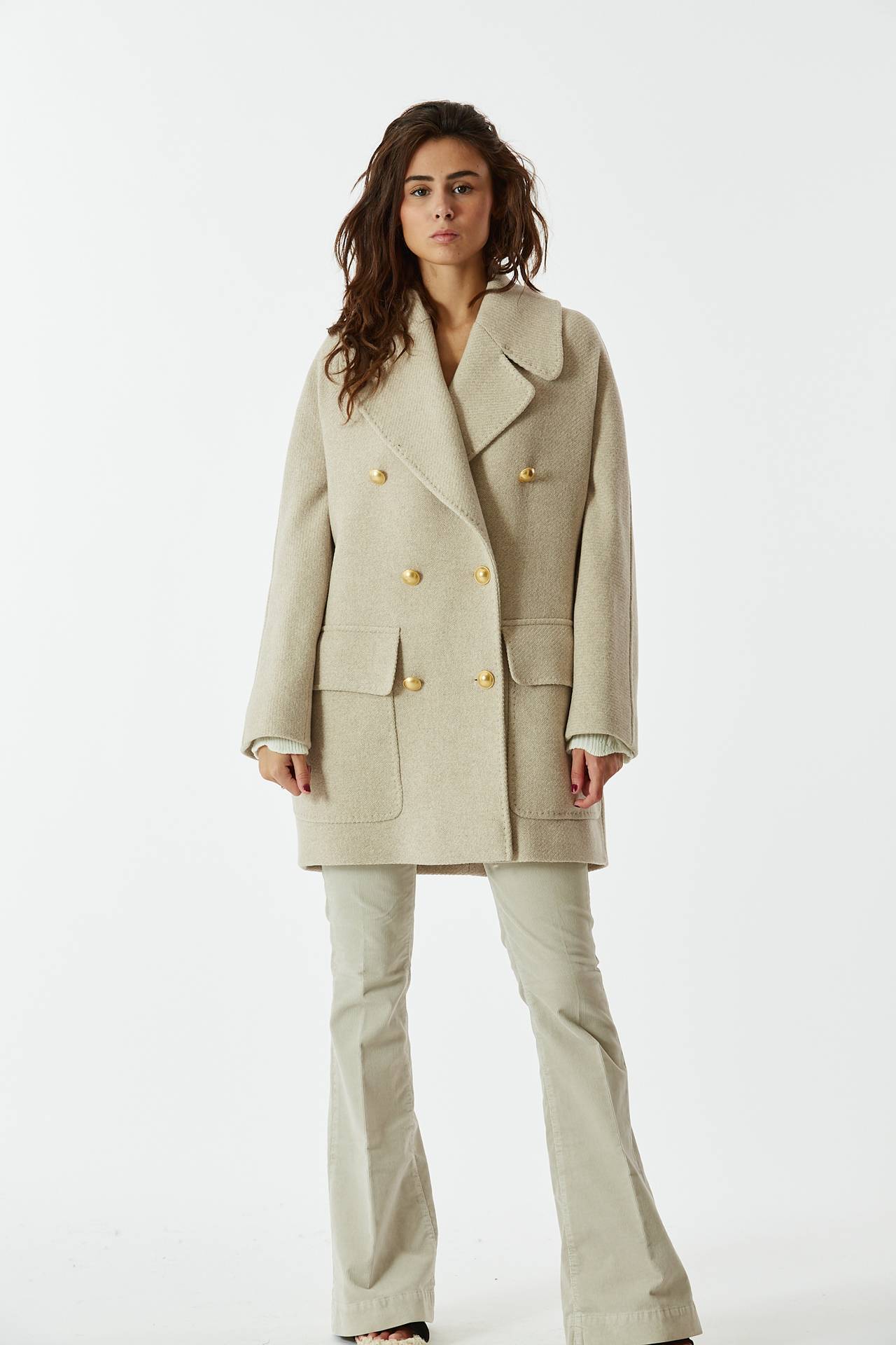 Cappotto over LILIAN beige Tagliatore Donna Pier Abbigliamento