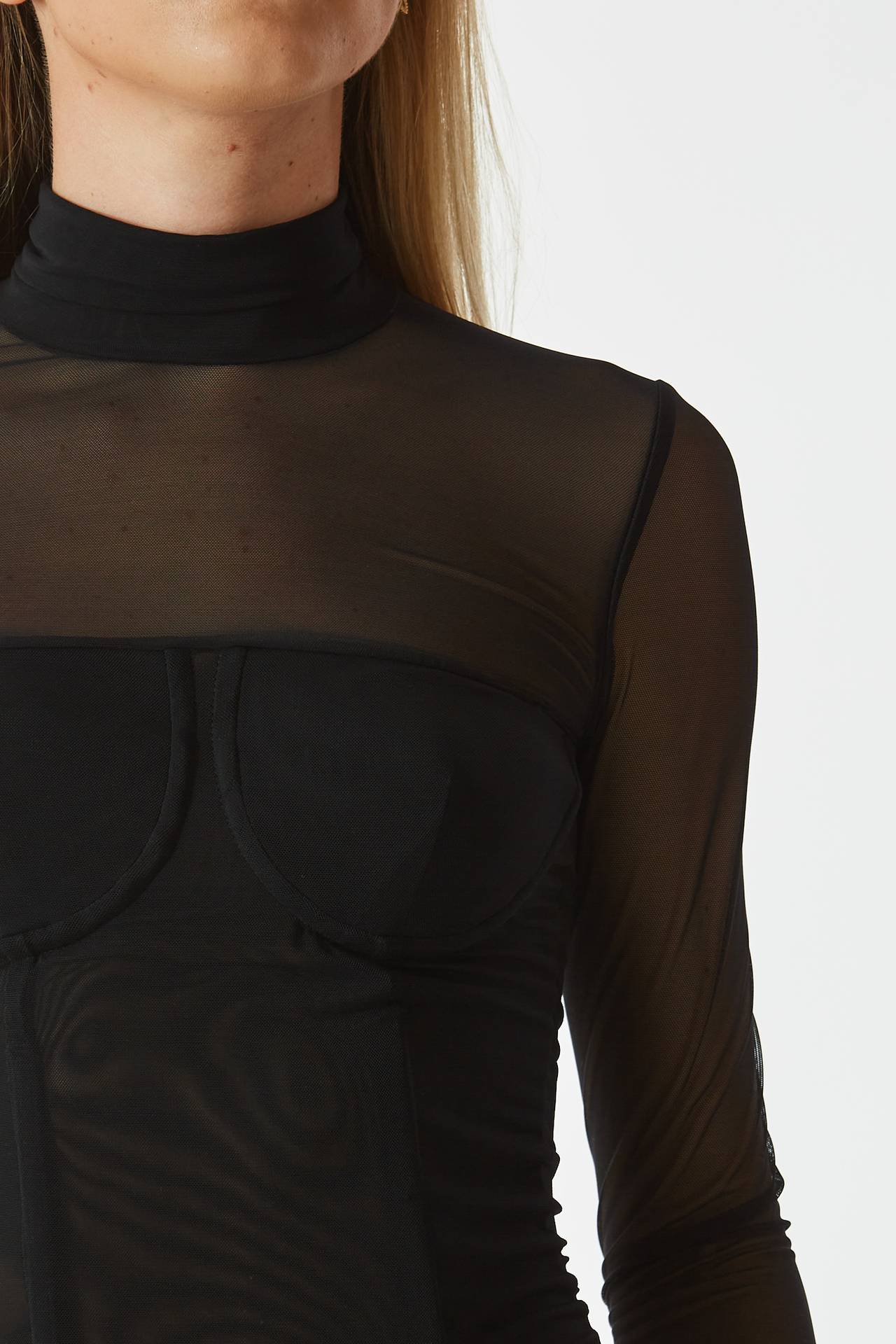 Maglia lupetto nero