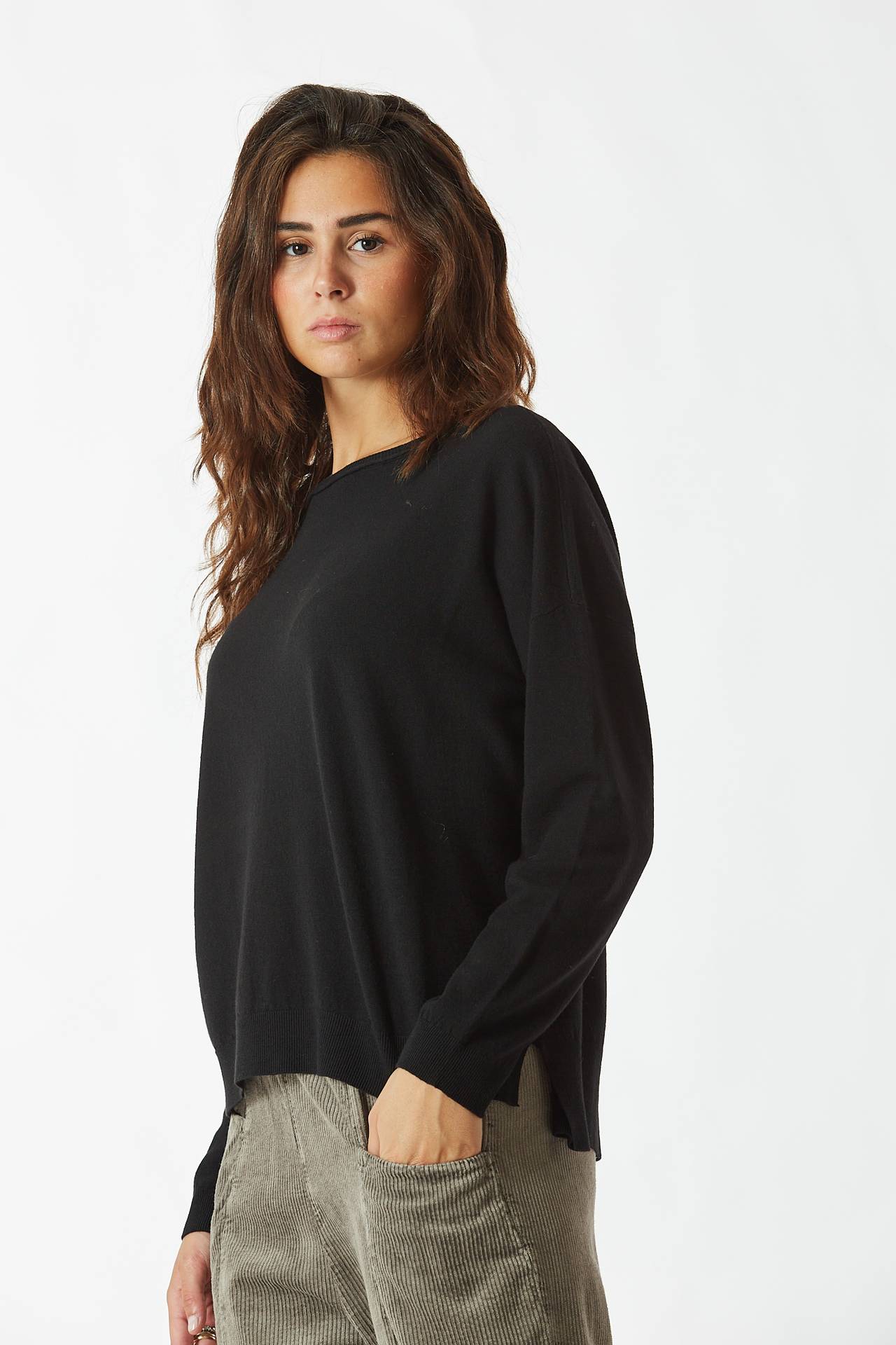 Maglia over- blk