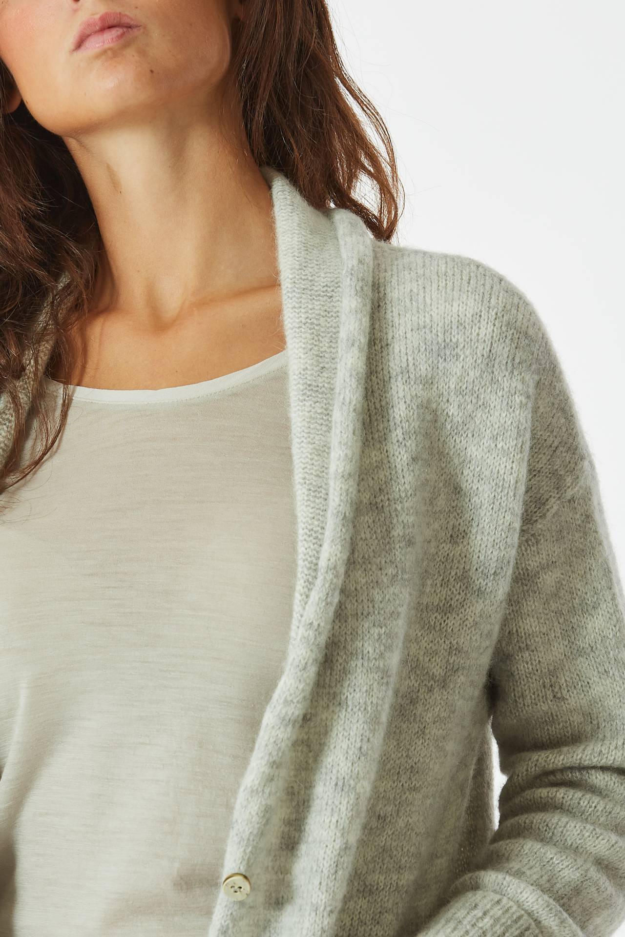 Cardigan oversize - gre