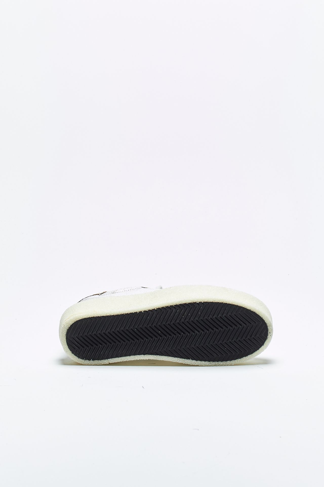 Sneakers in pelle bianco vintage