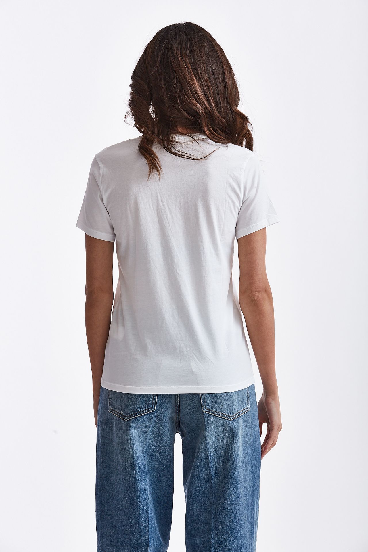 T-shirt ROMY in cotone bianco