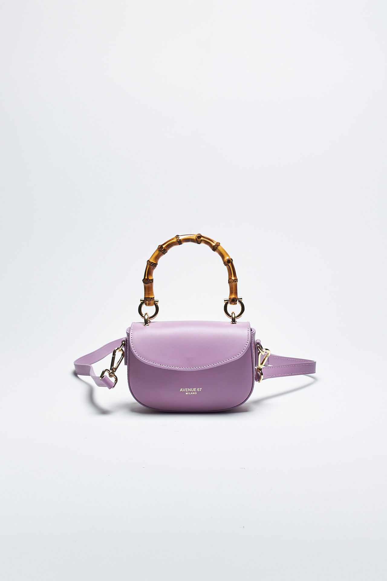 Borsa a mano THEA in pelle lilla Avenue 67 Donna Pier Abbigliamento Worldwide