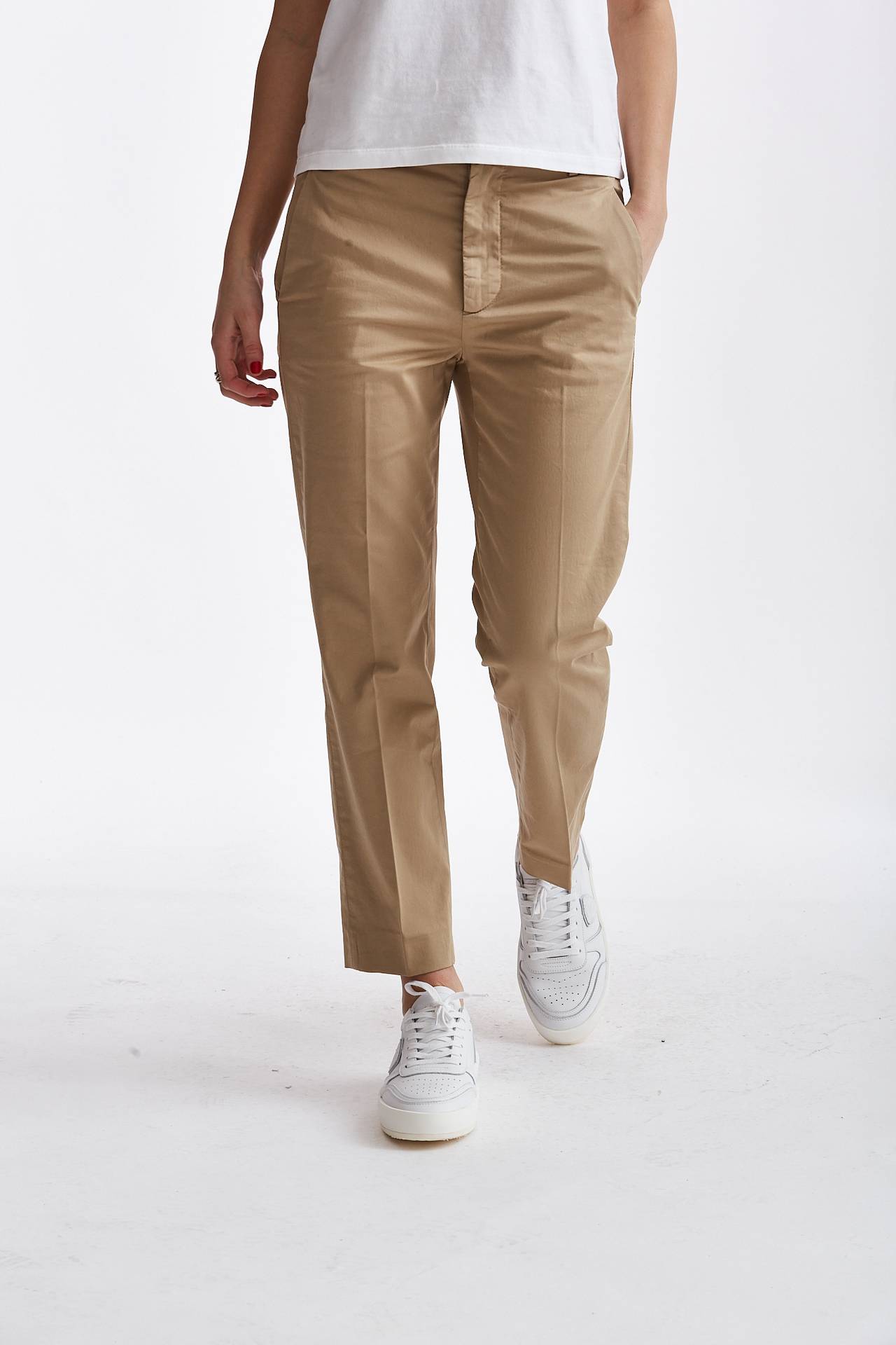 Pantalone loose fit NIMA beige