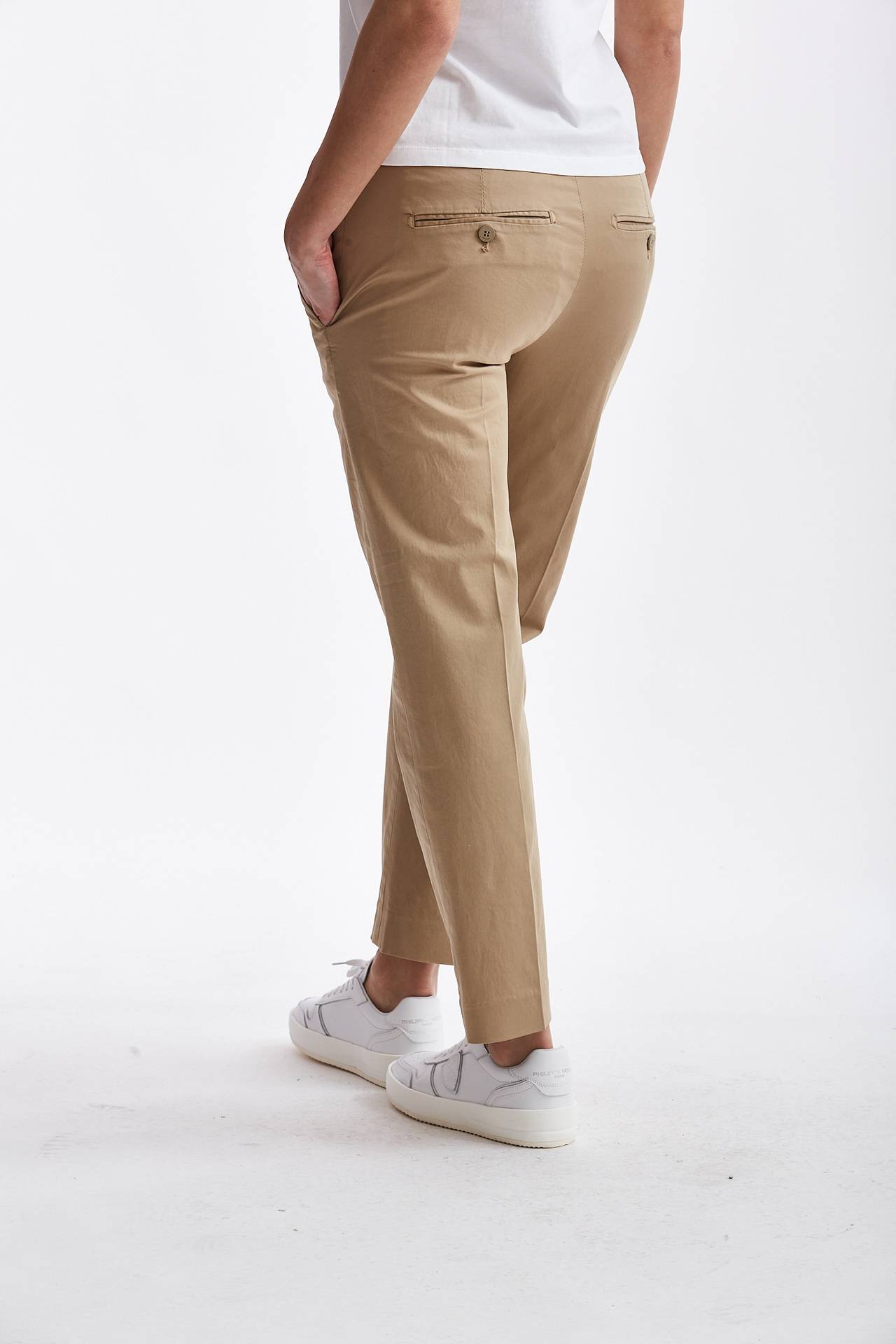 Pantalone loose fit NIMA beige