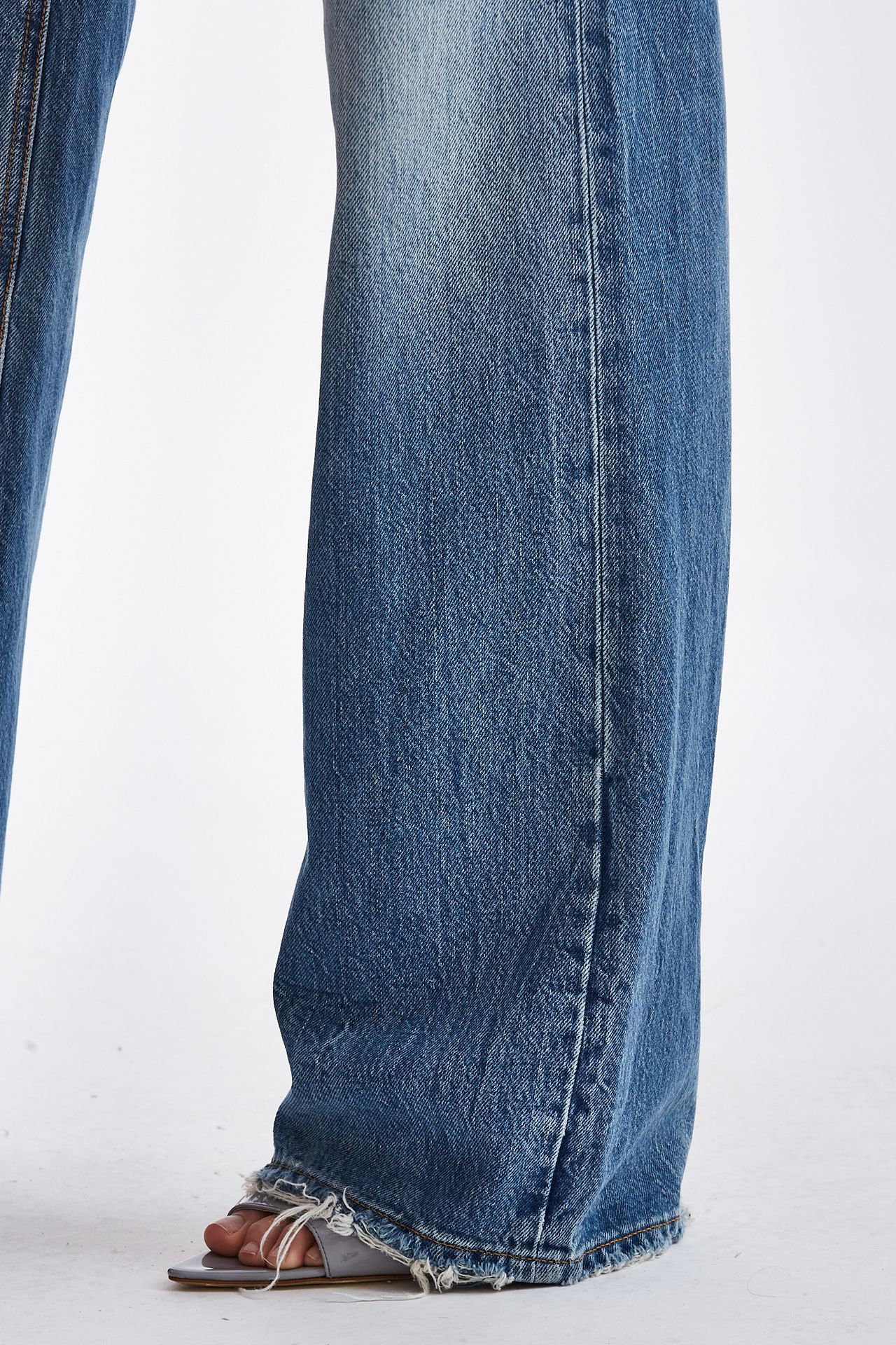 Jeans wide leg KOREA in denim