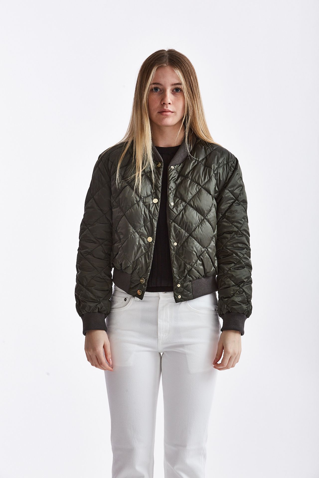 Bomber crop BSOFT verde