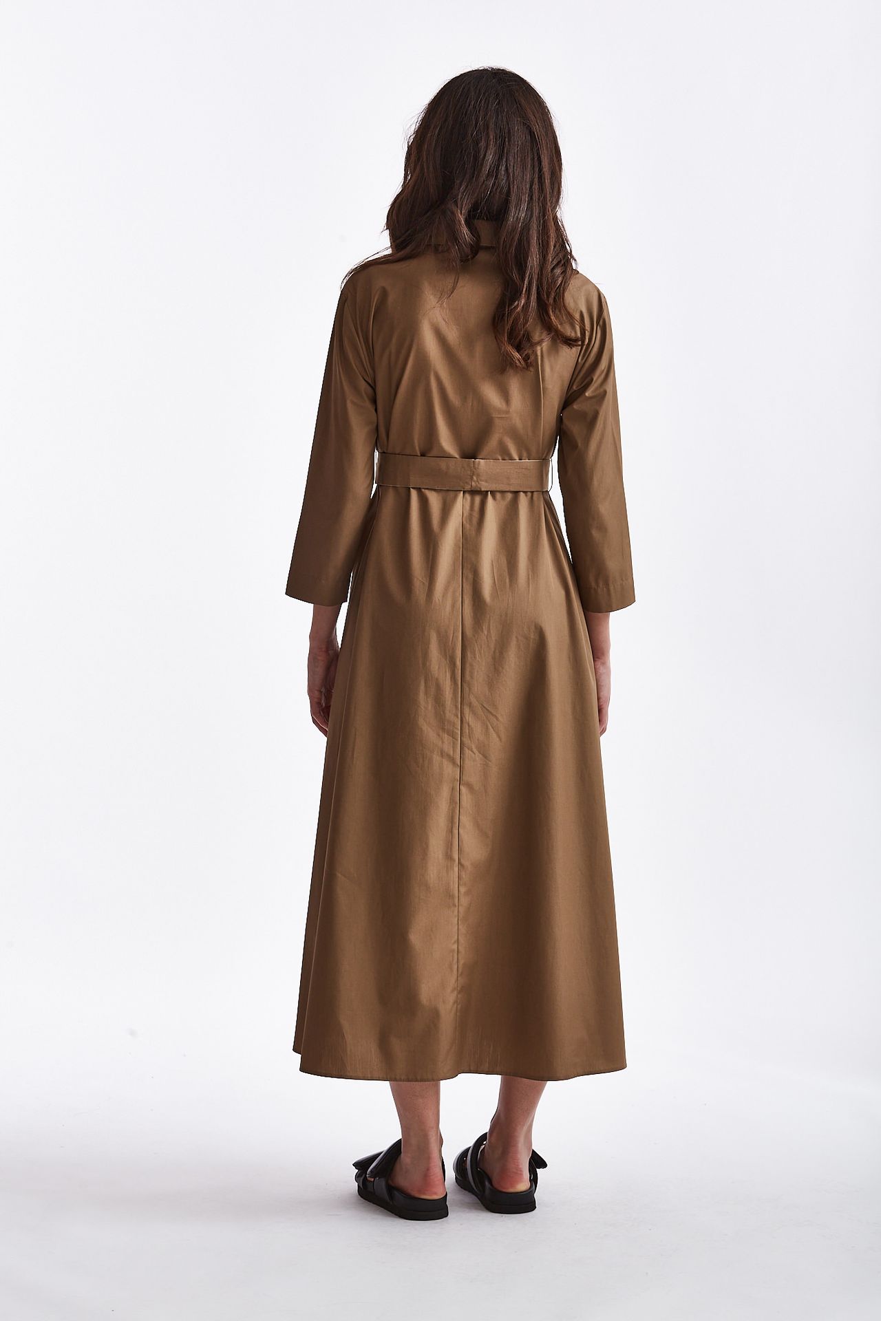 Abito chemisier OLIMPIA terra Max Mara s Donna Pier Abbigliamento Worldwide