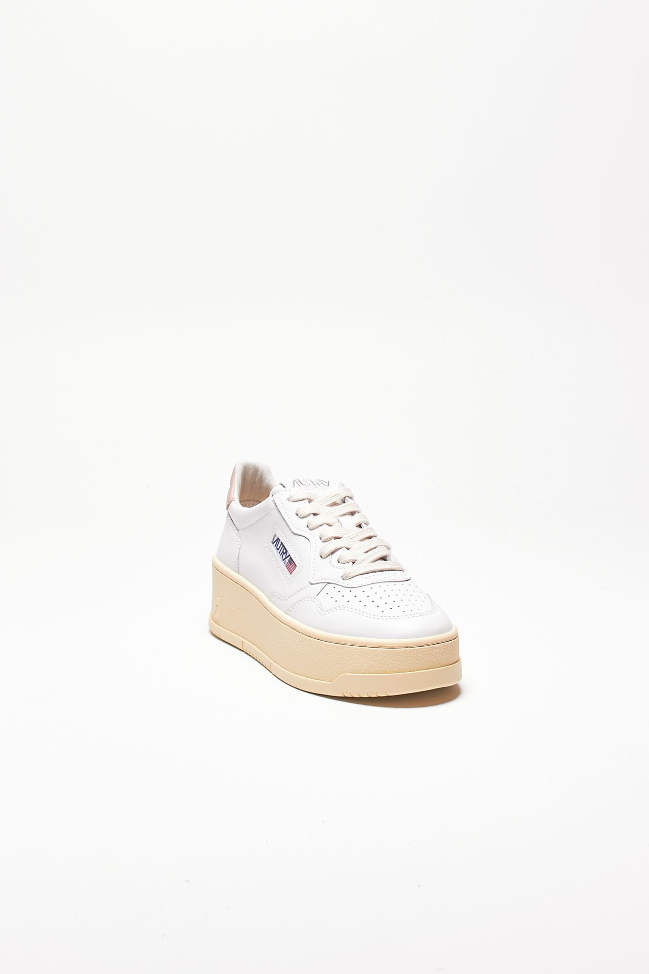 Sneakers low in pelle MEDALIST PLATFORM LOW-PTLW-LL80