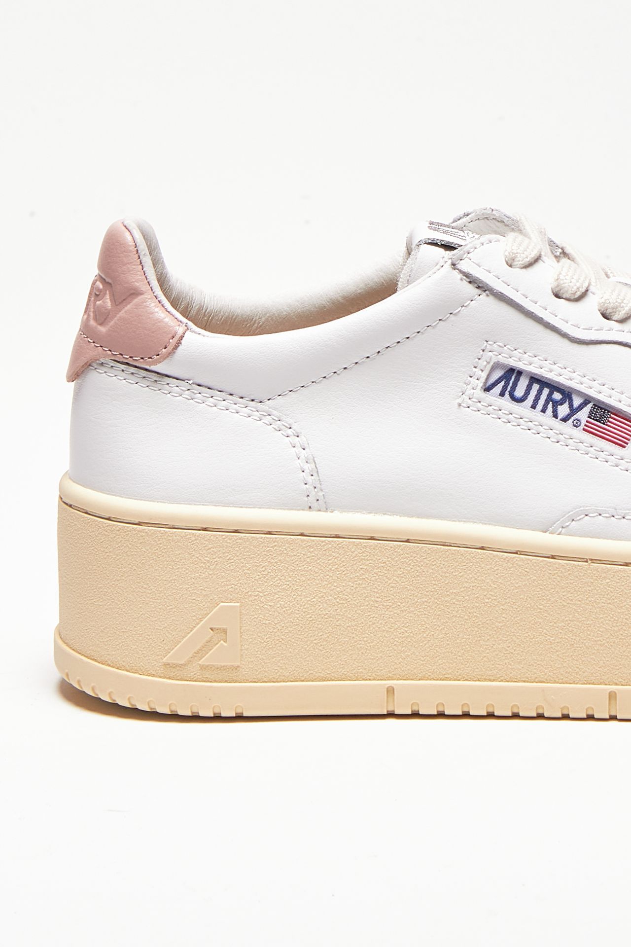 Sneakers low in pelle MEDALIST PLATFORM LOW-PTLW-LL80