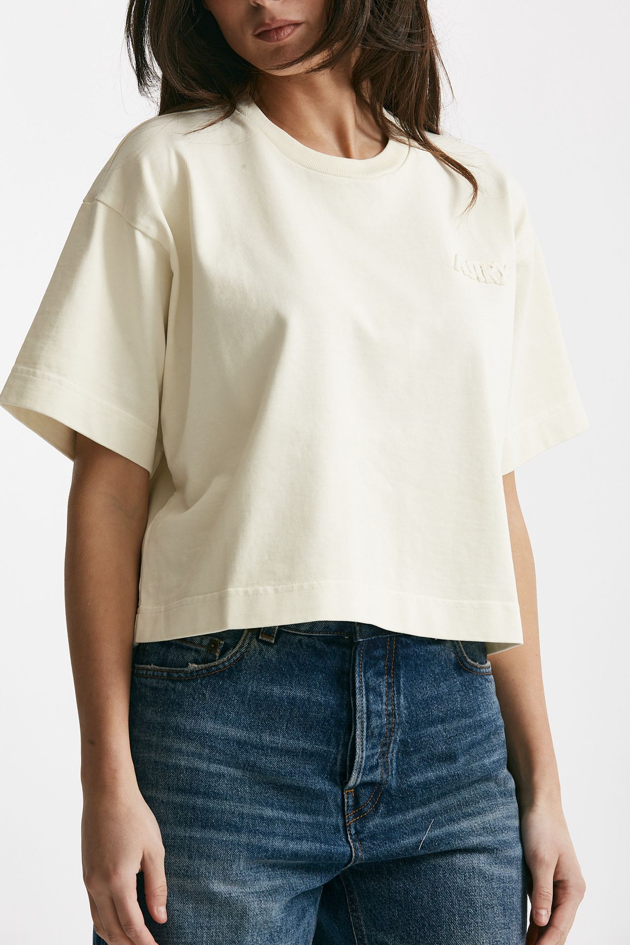 T-shirt scatolina panna 