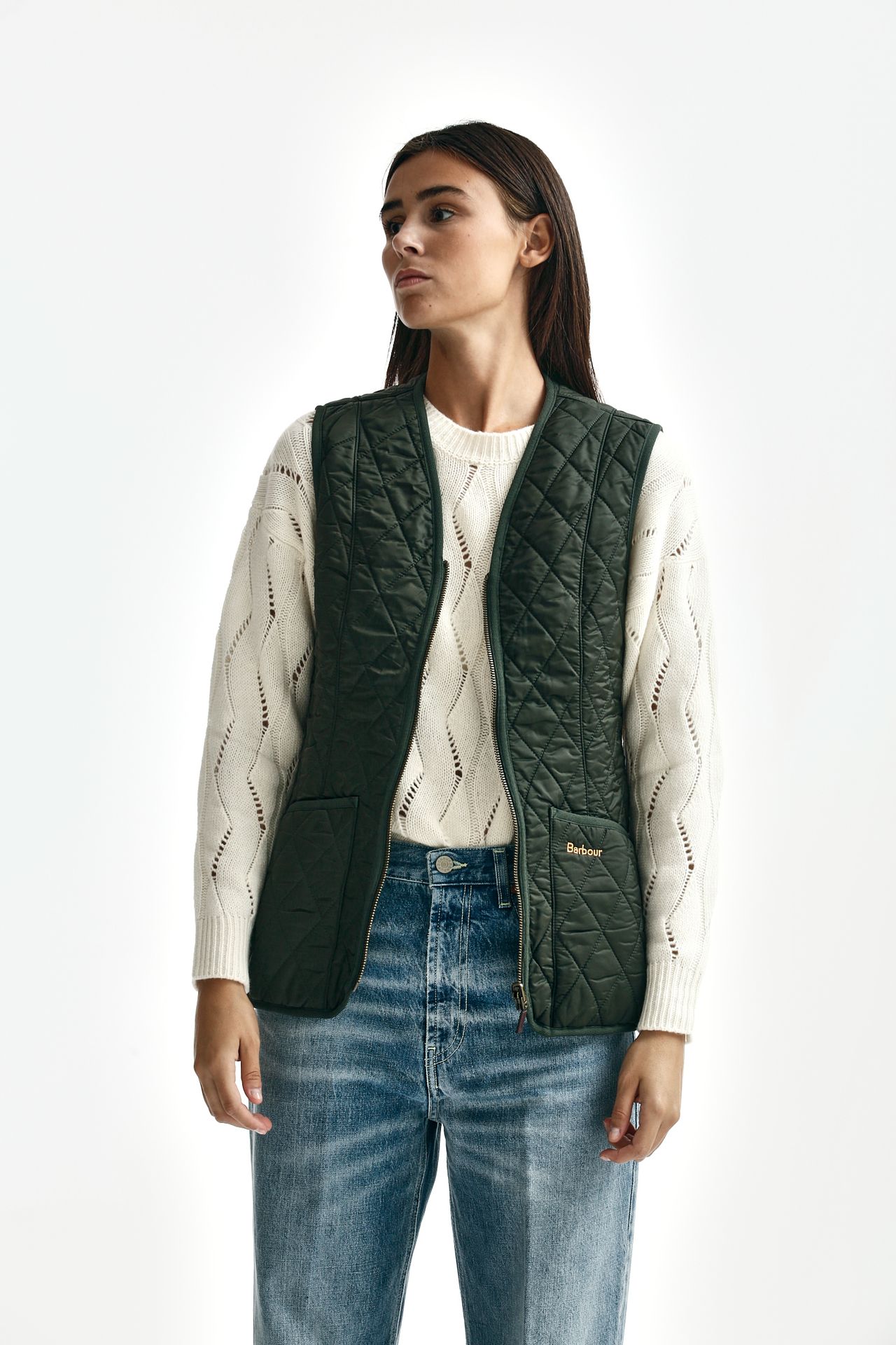 Barbour betty quilted vest online