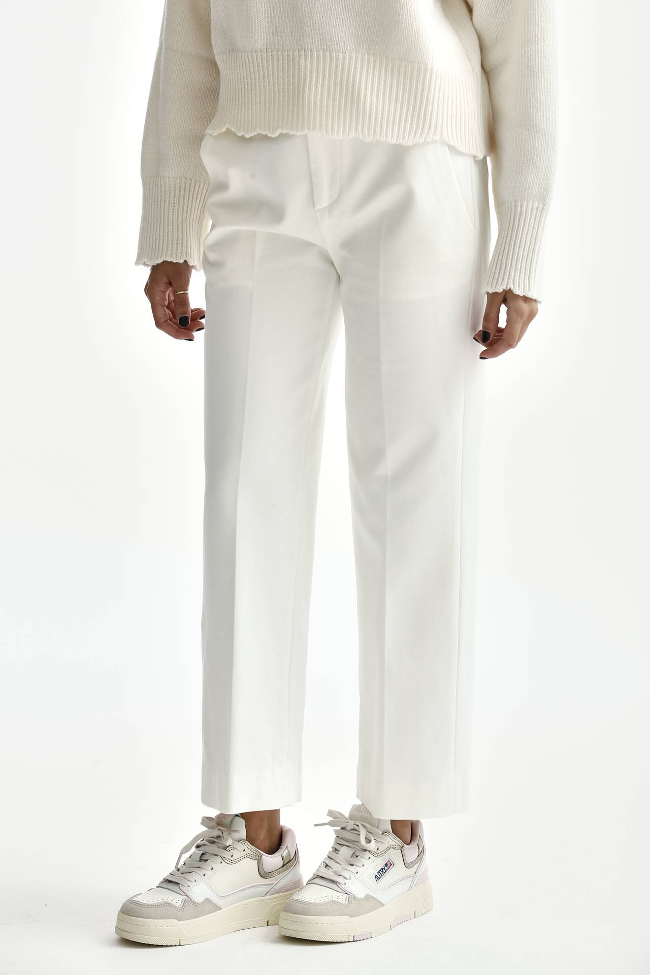 Pantalone loose fit MELI bianco