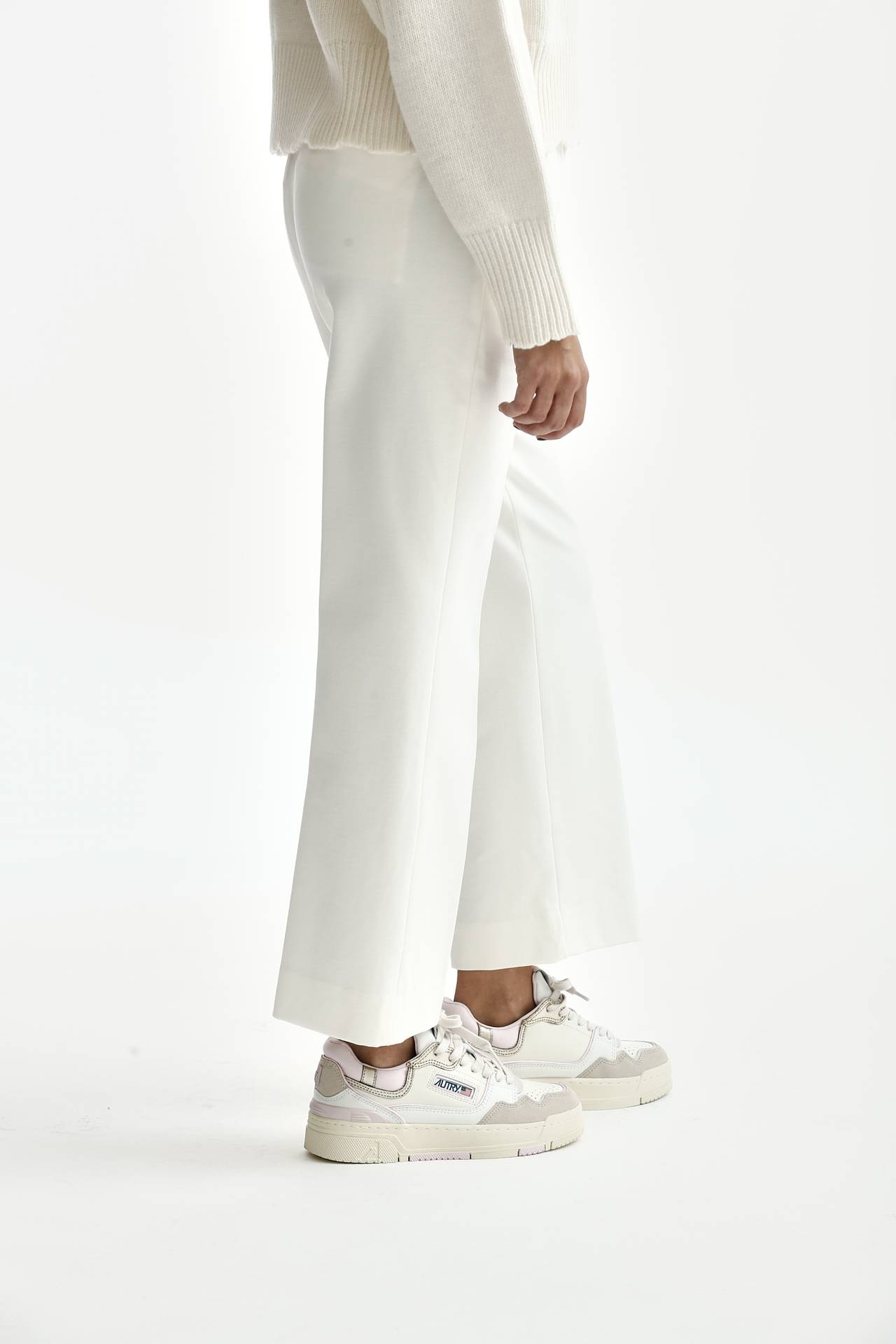 Pantalone loose fit MELI bianco