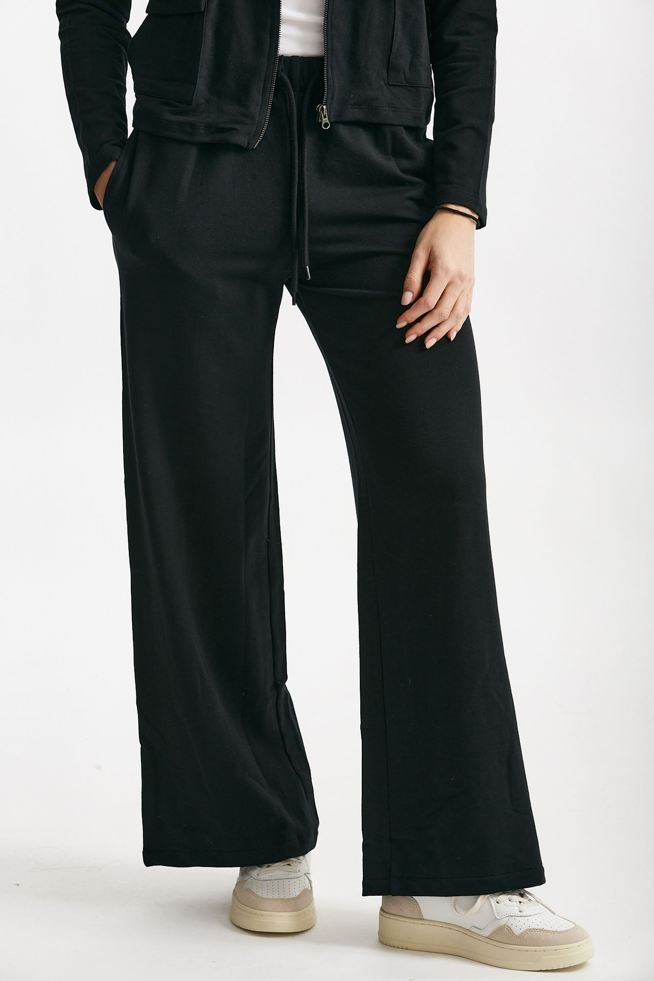 Pantalone tuta leggero nero