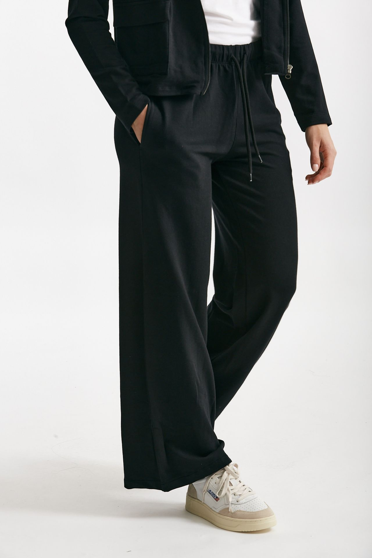 Pantalone tuta leggero nero