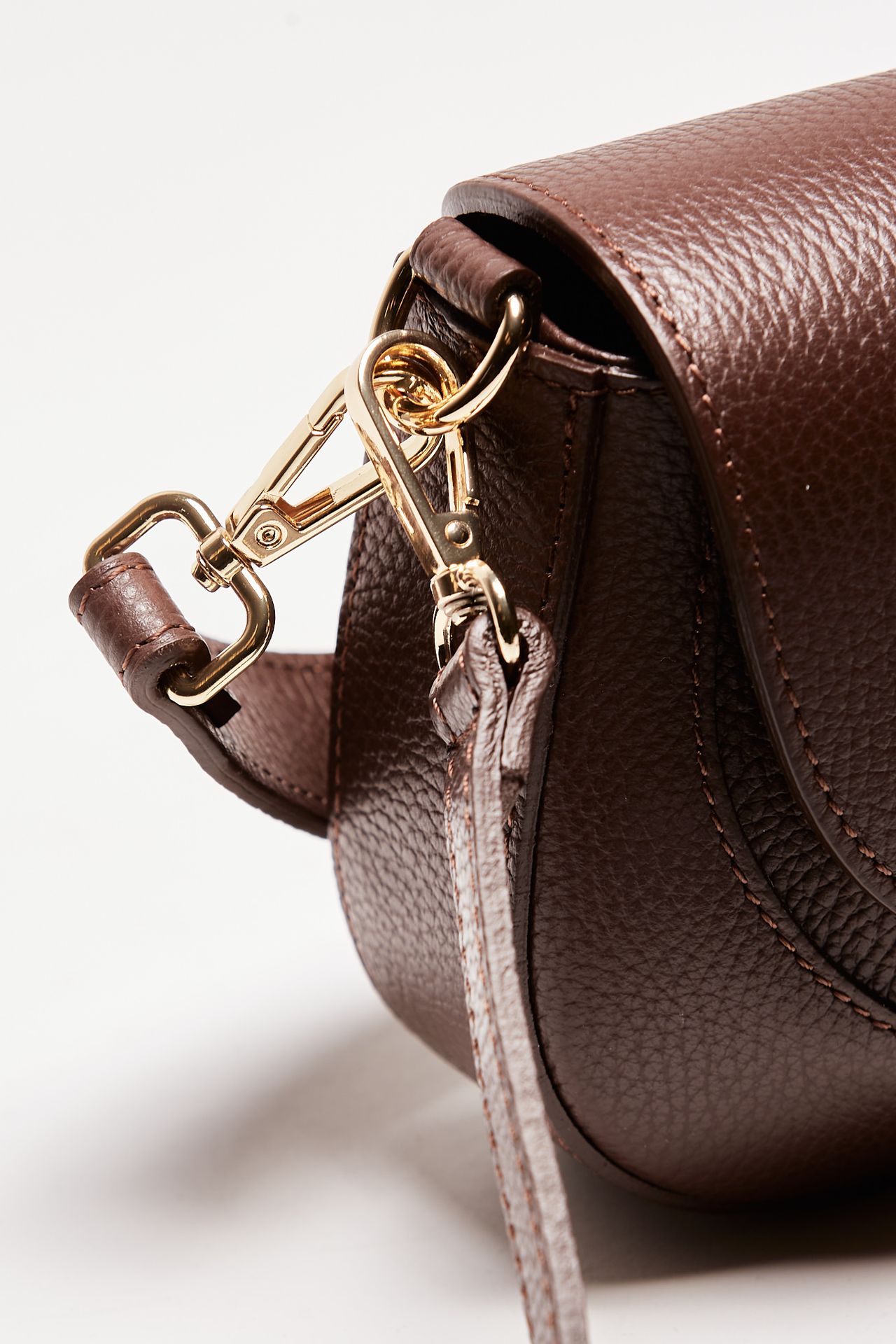 Borsa in pelle SCARLET cioccolato