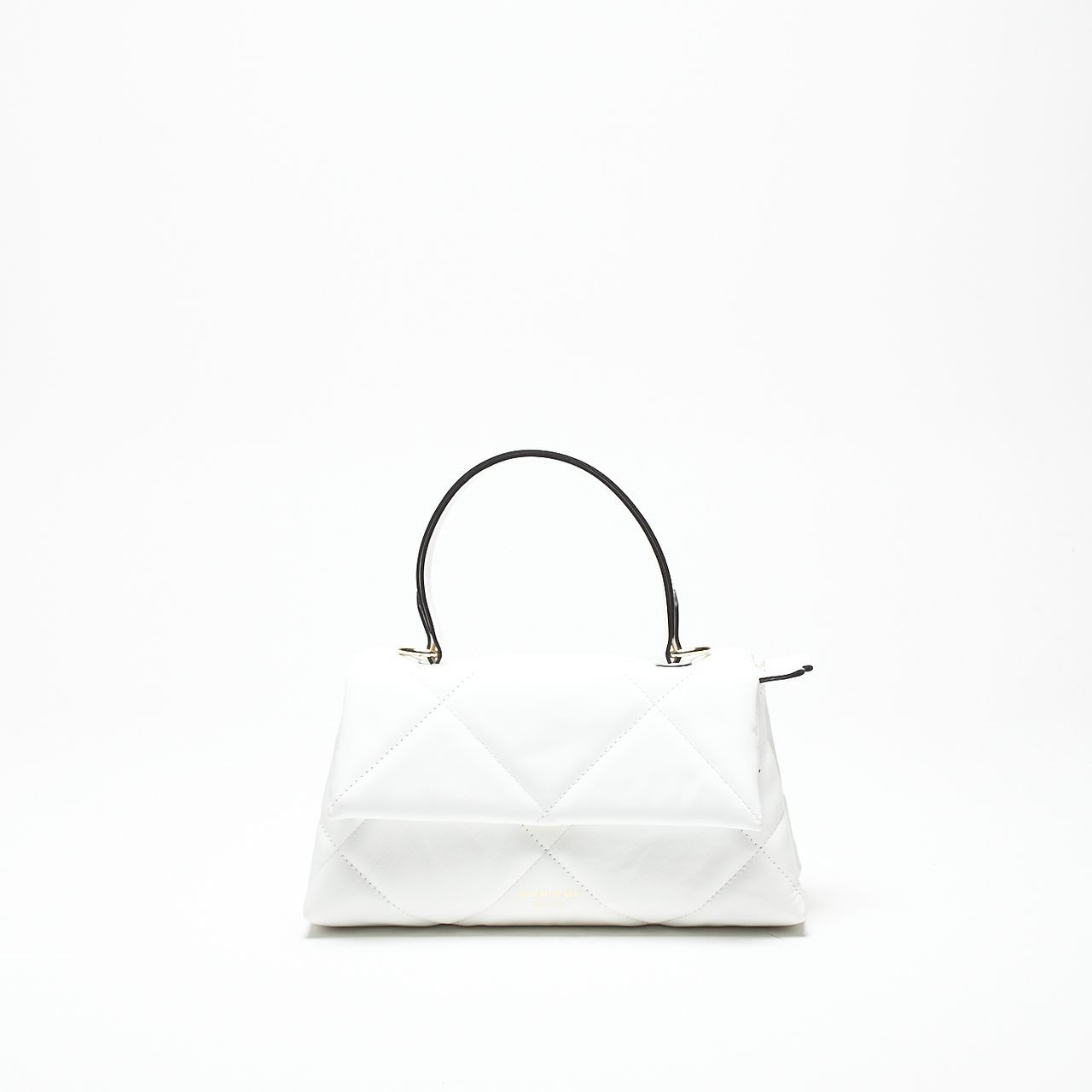Borsa trapuntata DEMETRA in pelle bianco