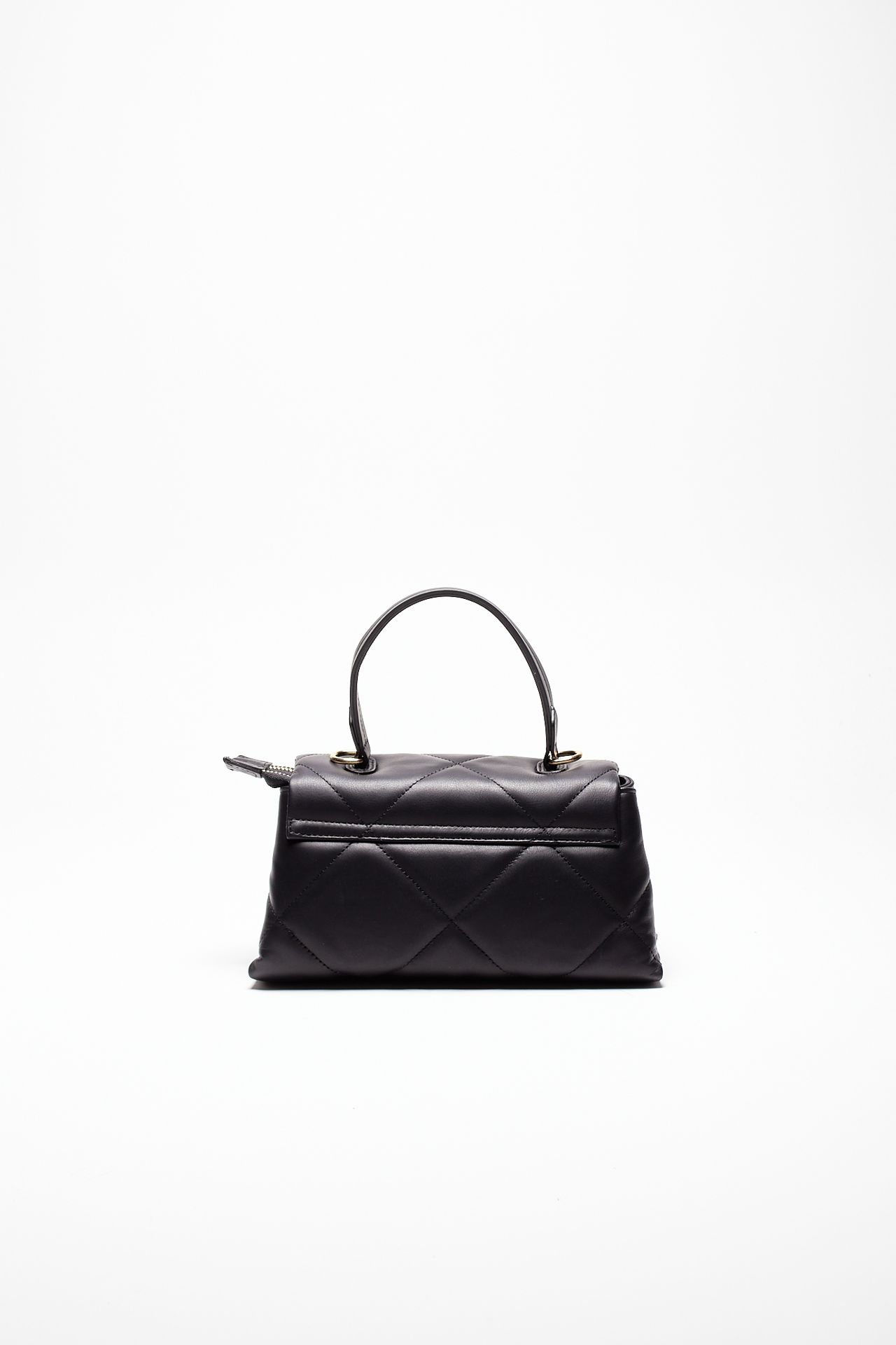 Borsa trapuntata DEMETRA in pelle nero