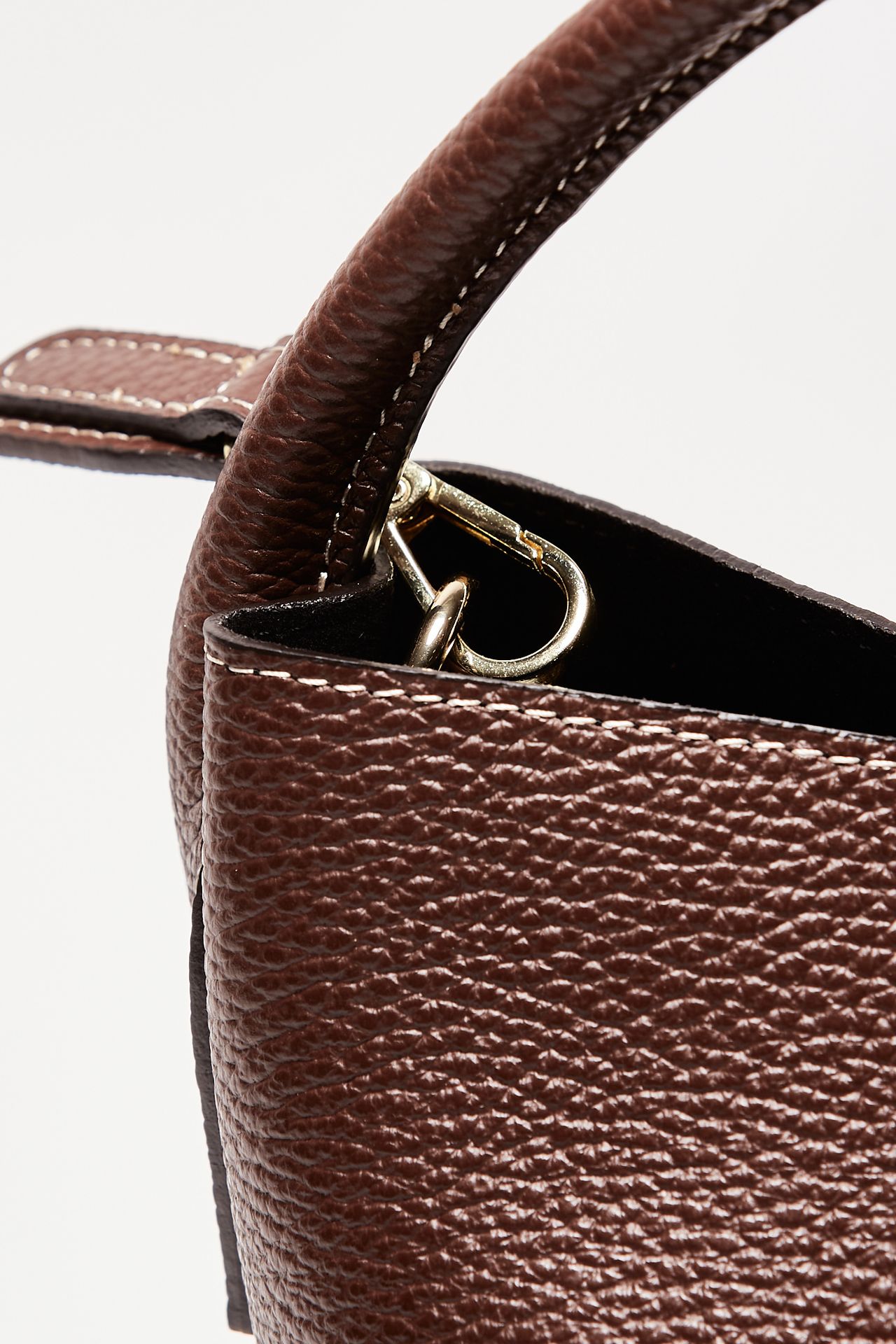 Secchiello NIKE in pelle dollaro cioccolato