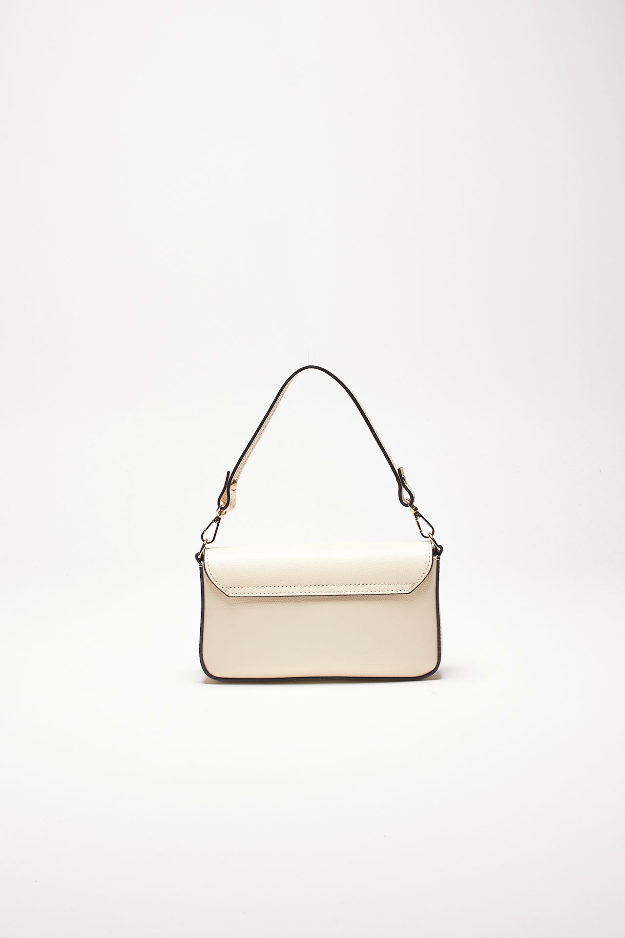 Mini bag  in pelle LEONOR panna