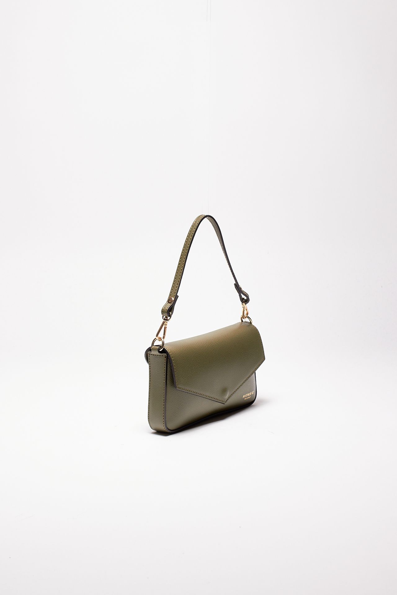 Mini bag in pelle LEONOR oliva