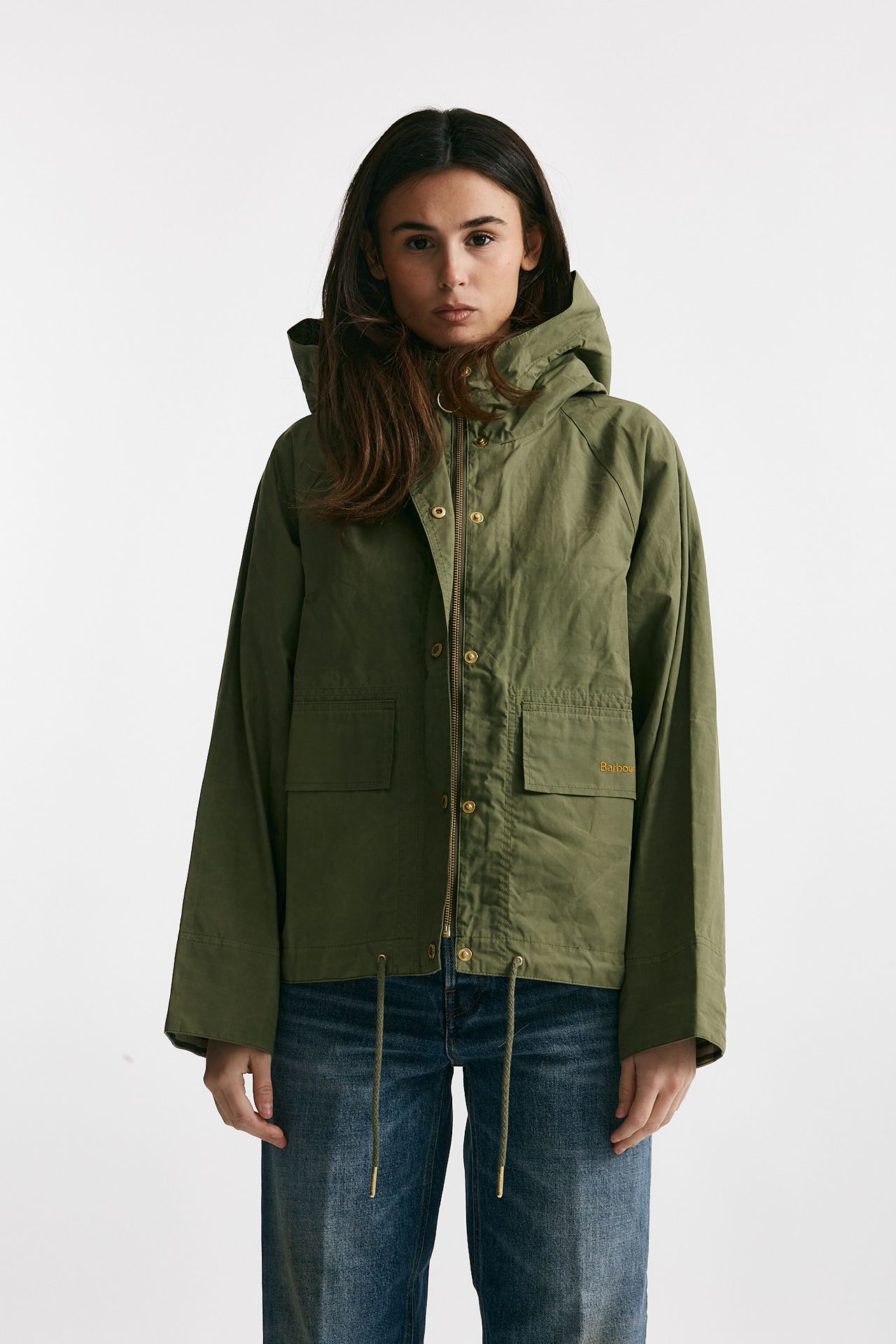 Giubbino impermeabile NITH verde militare