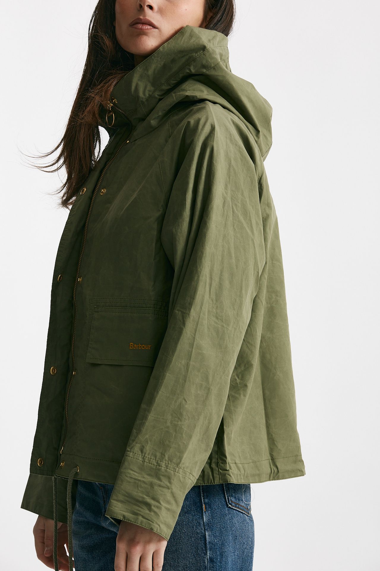 Giubbino impermeabile NITH verde militare