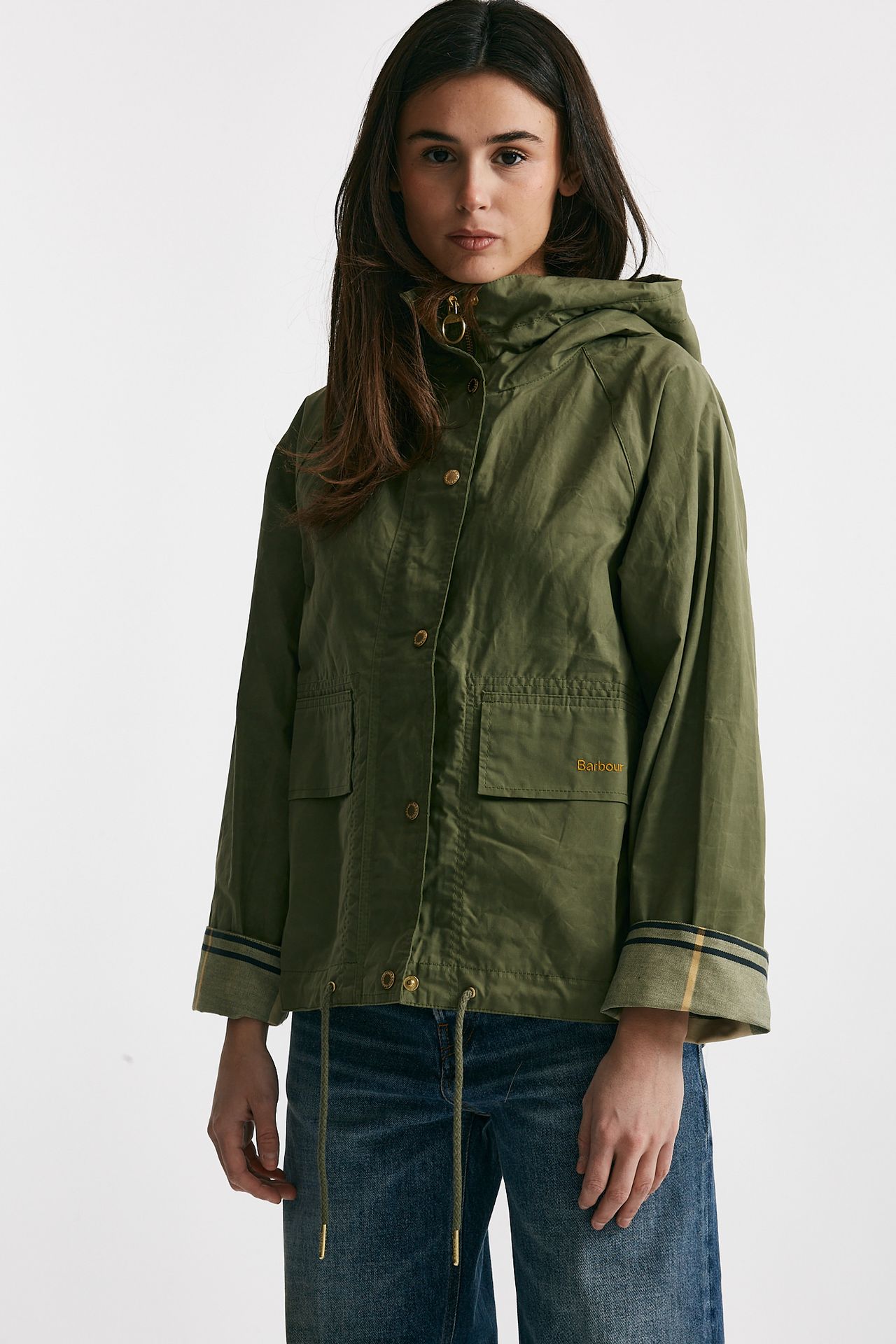 Giubbino impermeabile NITH verde militare