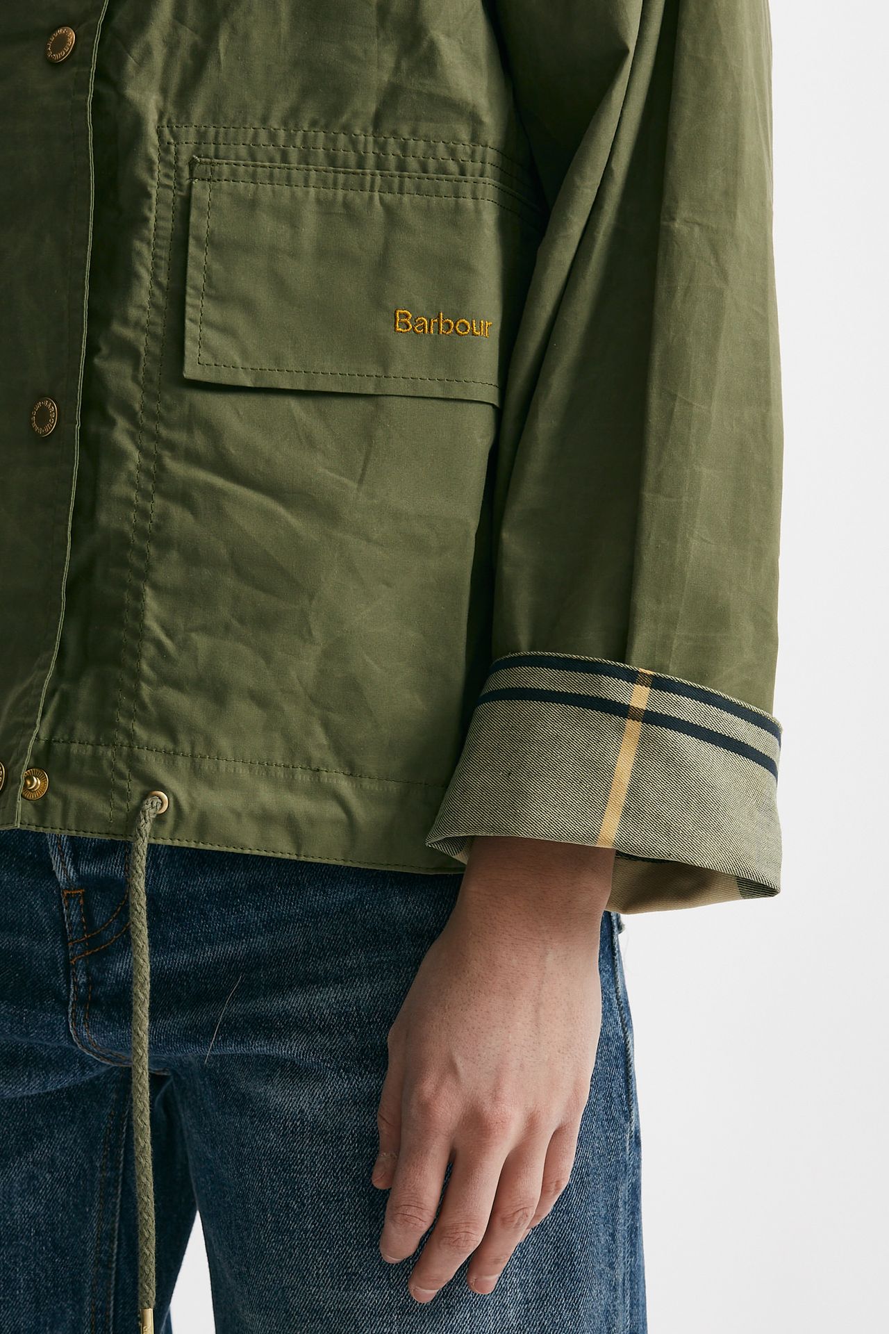 Giubbino impermeabile NITH verde militare