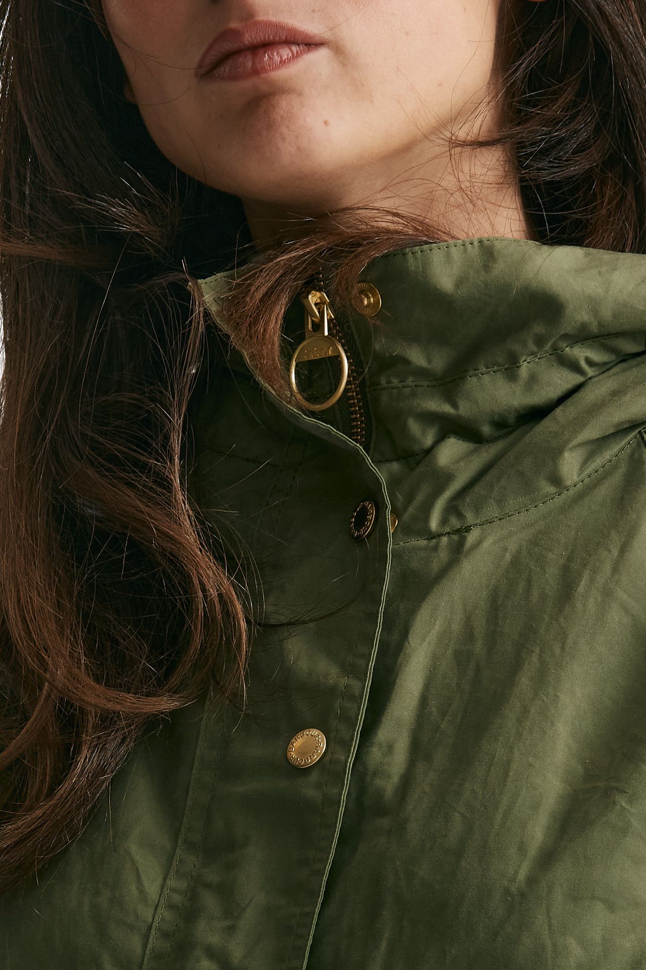 Giubbino impermeabile NITH verde militare