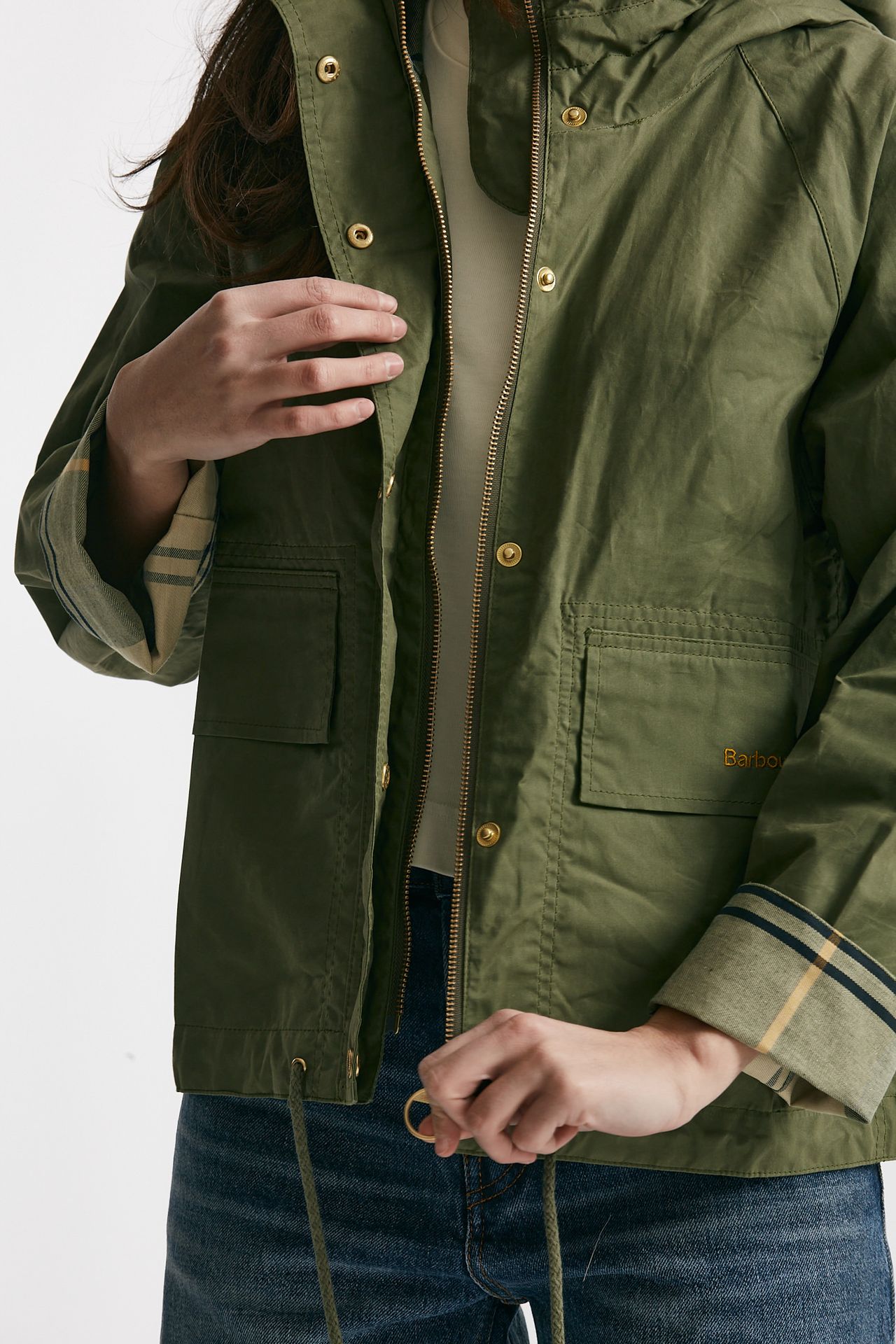Giubbino impermeabile NITH verde militare