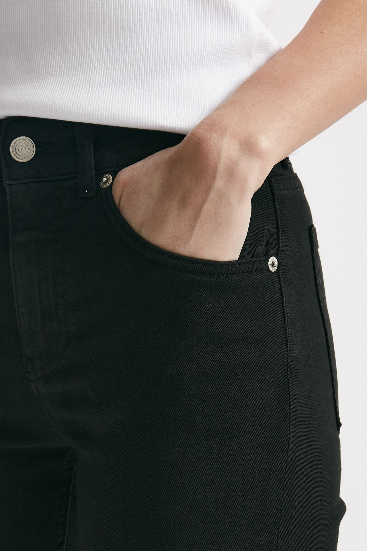 Jeans flare CLIFF nero
