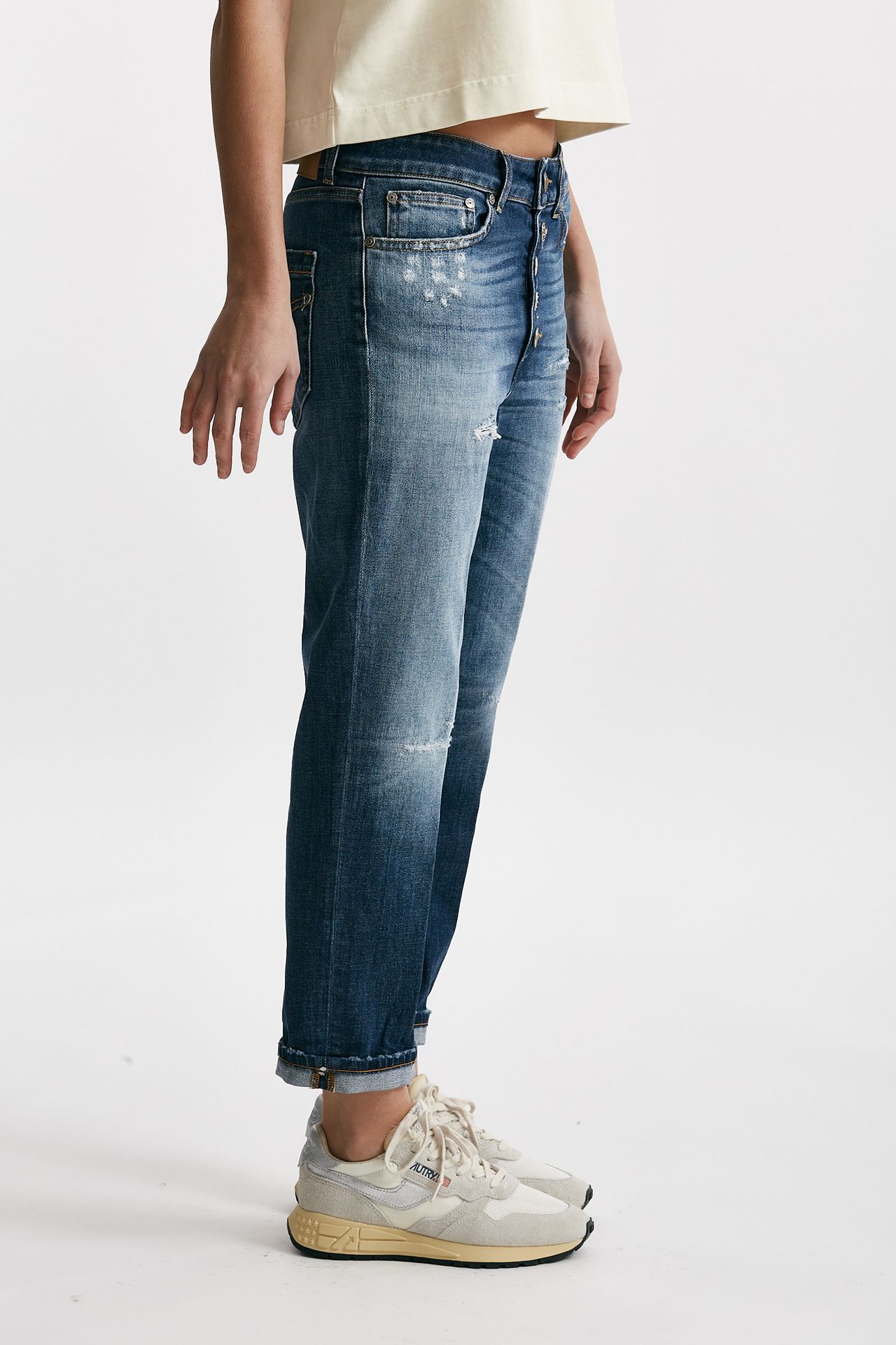 Jeans loose fit KOONS lavaggio blu medio
