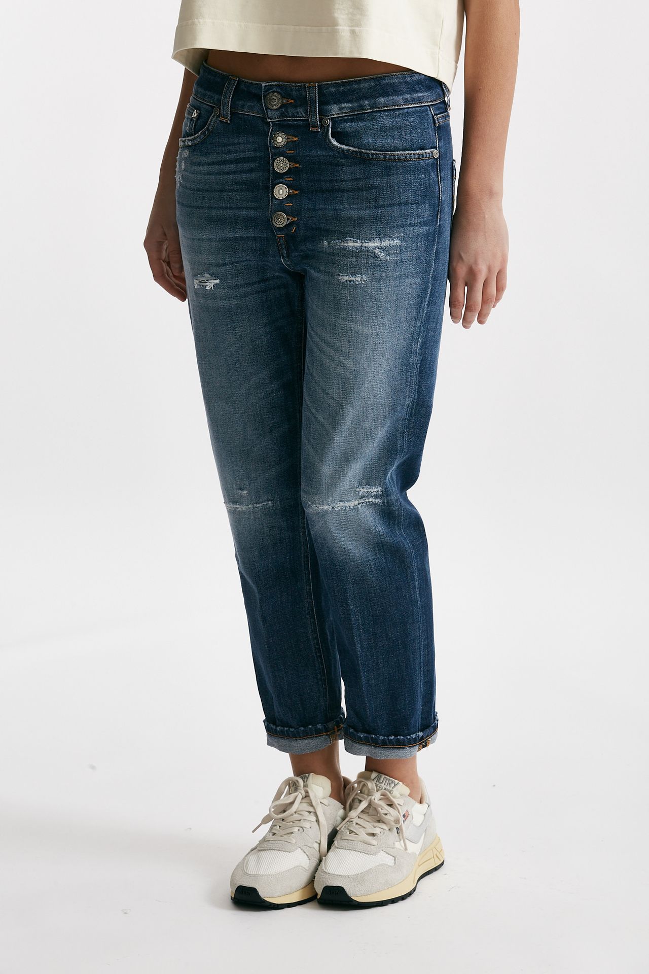 Jeans loose fit KOONS lavaggio blu medio