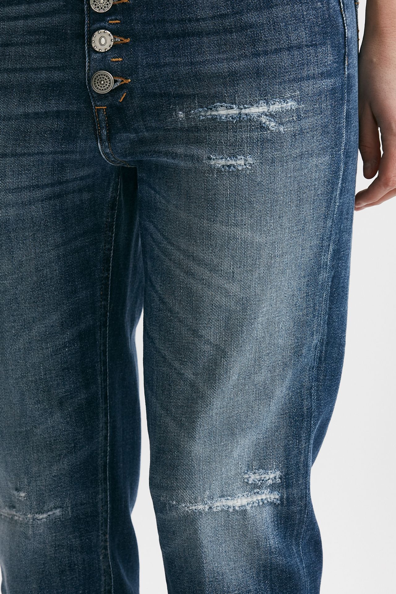 Jeans loose fit KOONS lavaggio blu medio