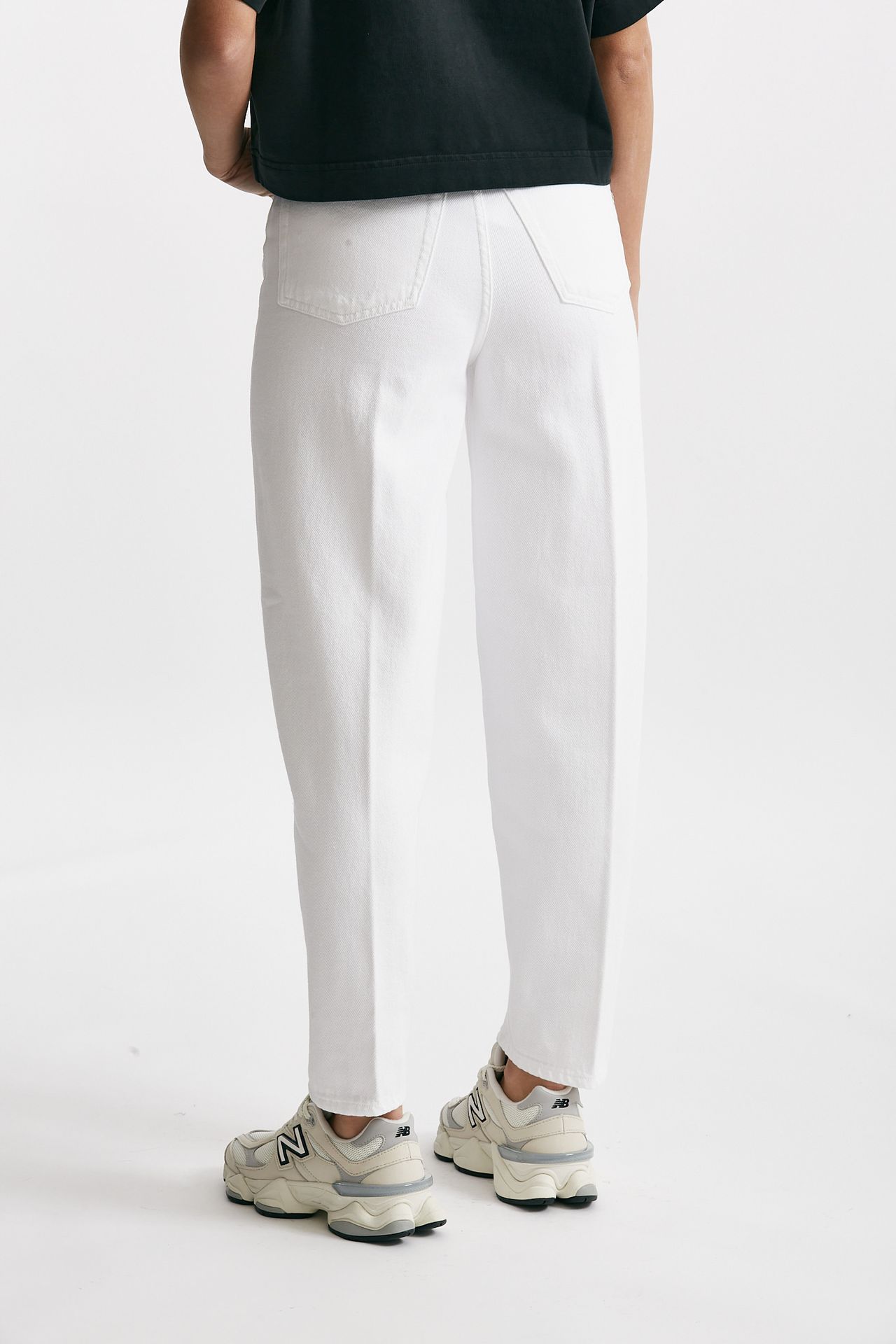 Jeans loose BESSIE bianco