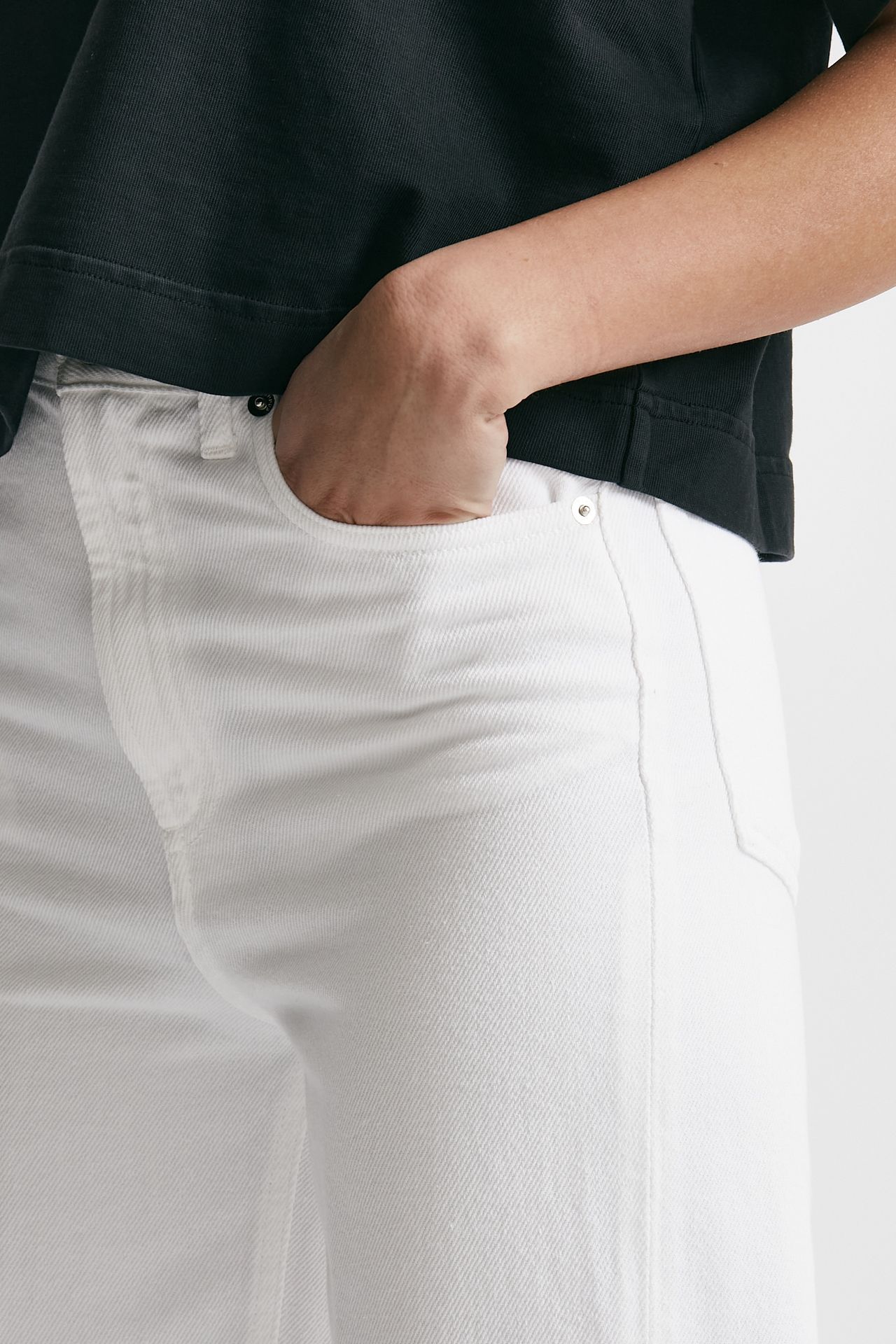 Jeans loose BESSIE bianco