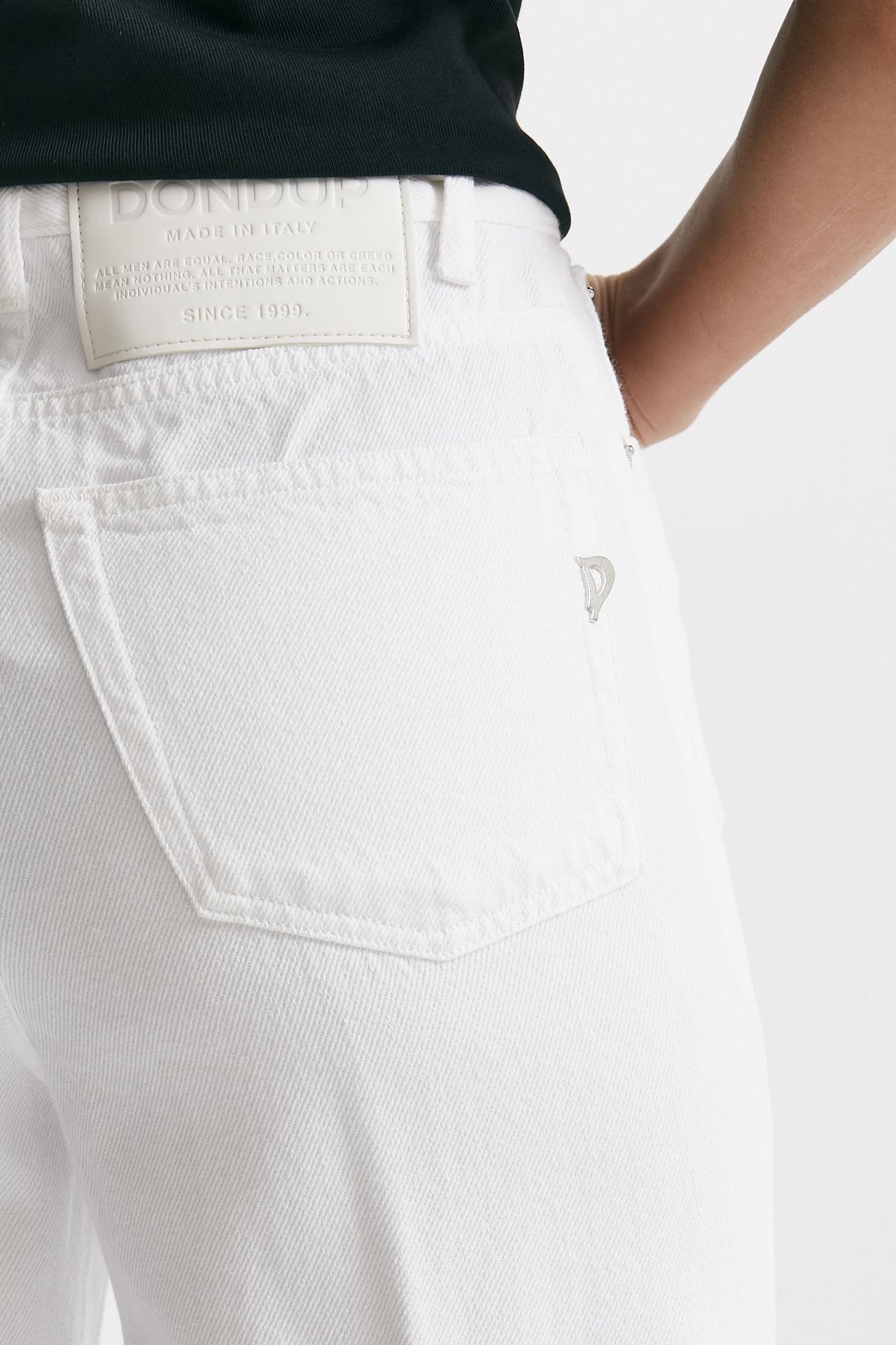 Jeans loose BESSIE bianco