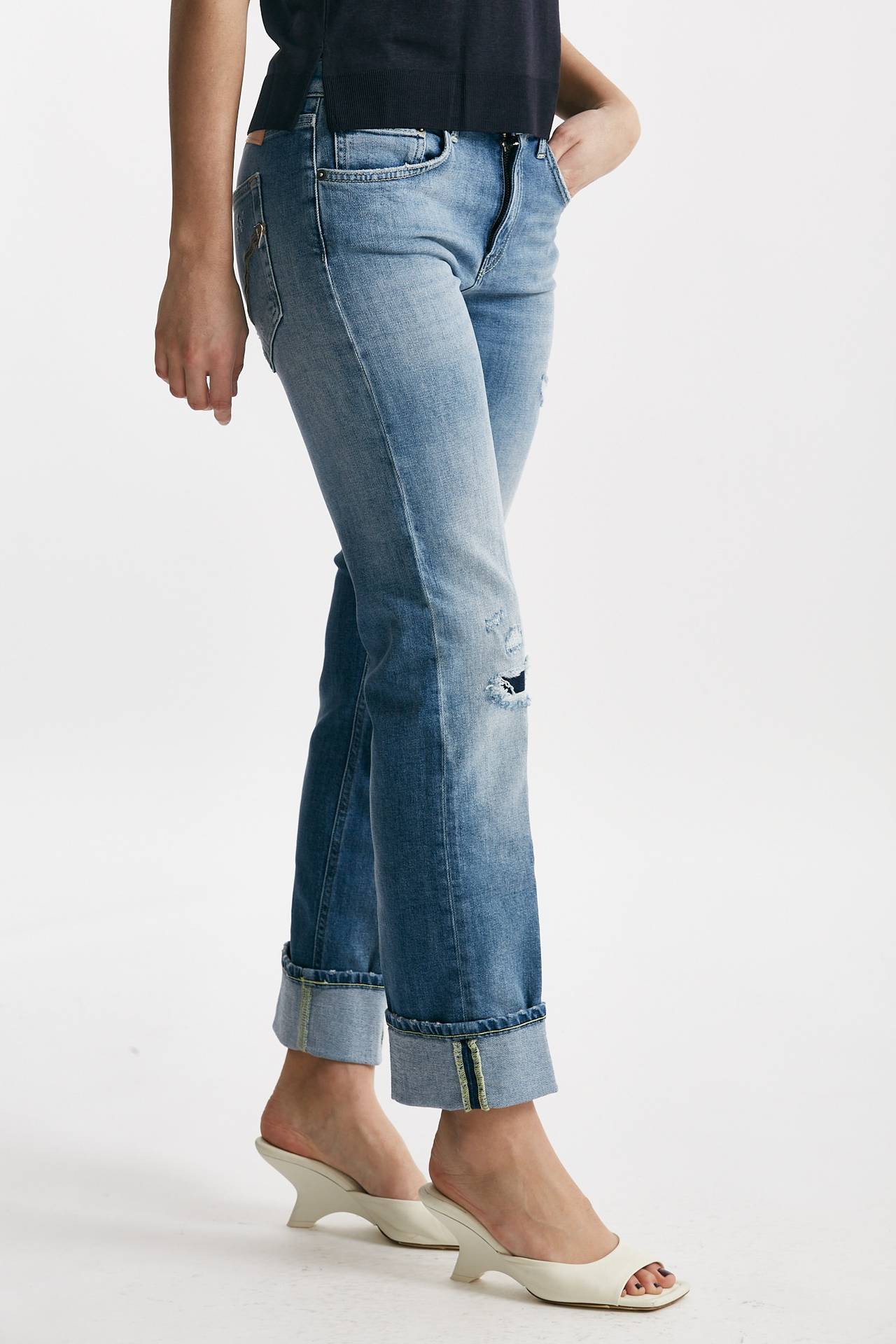Jeans slim COCO lavaggio medio/chiaro