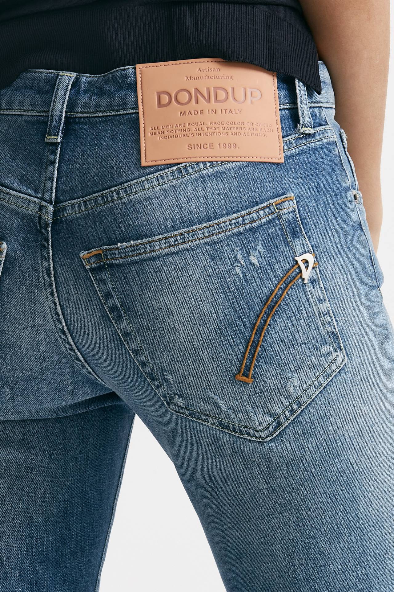 Jeans slim COCO lavaggio medio/chiaro