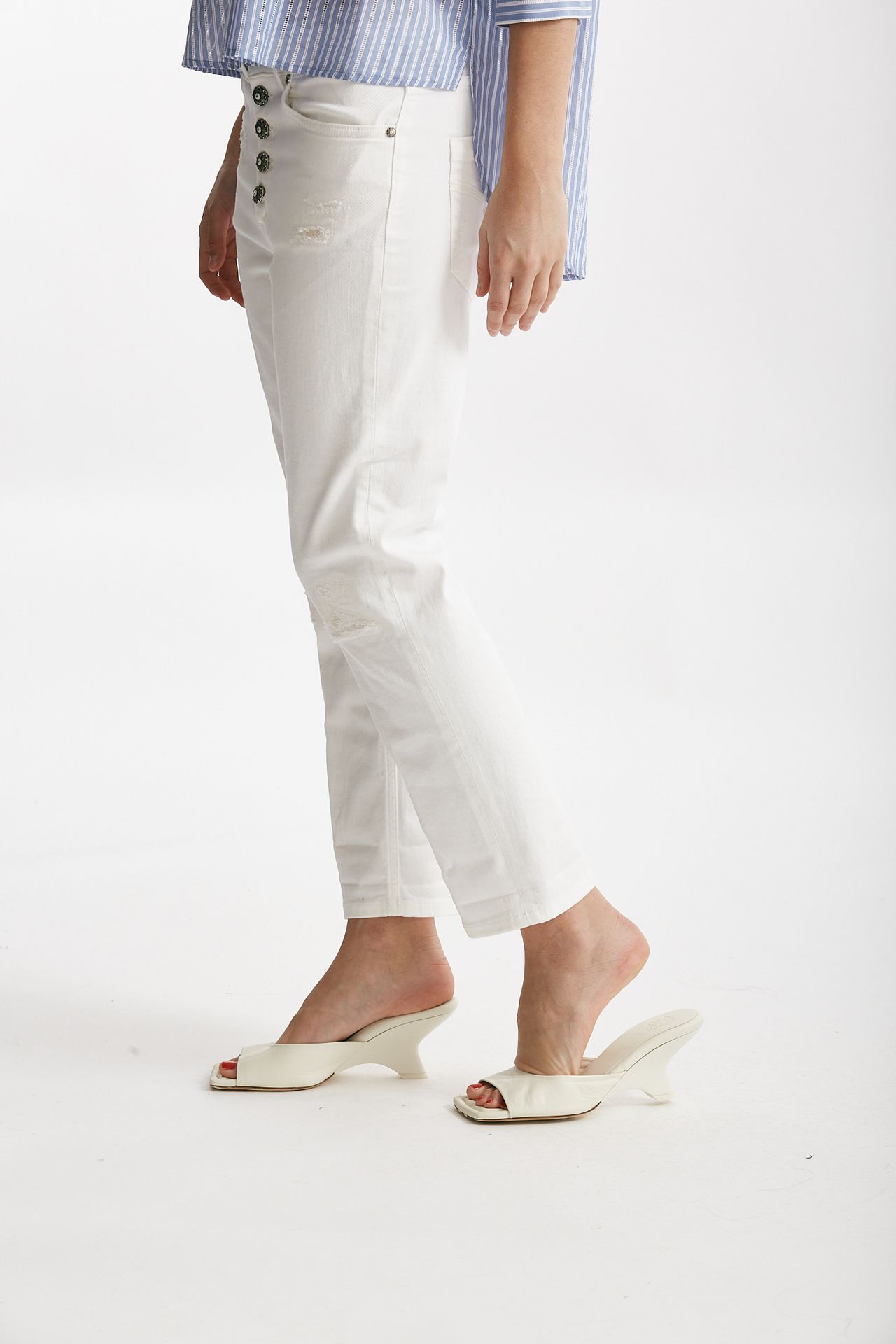 Jeans loose fit KOONS bianco