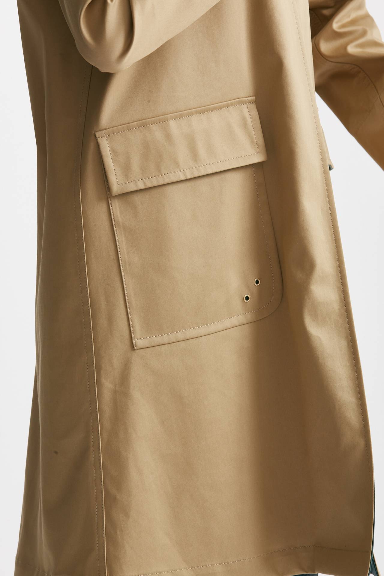 Soprabito in cotone colore beige
